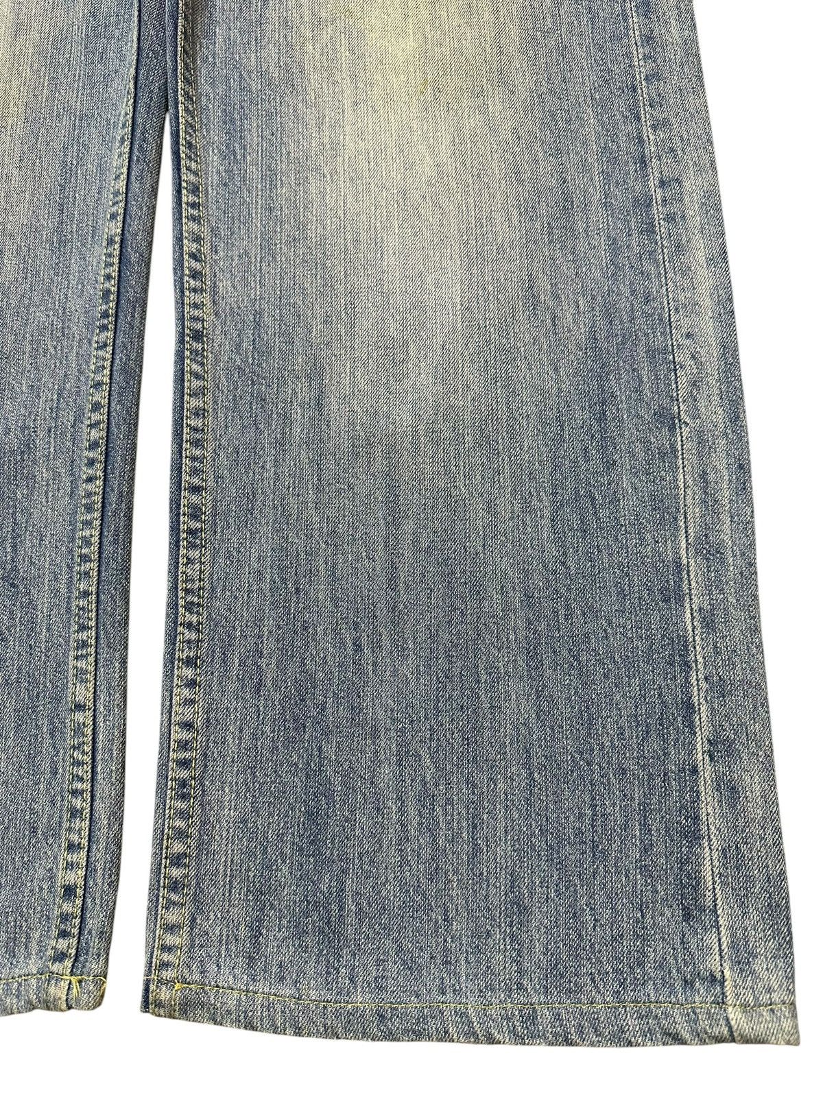 Sugar Cane Vintage Japanese Brand Mud Faded Wash Style Baggy Jeans Size US 36 / EU 52 - 8 Thumbnail