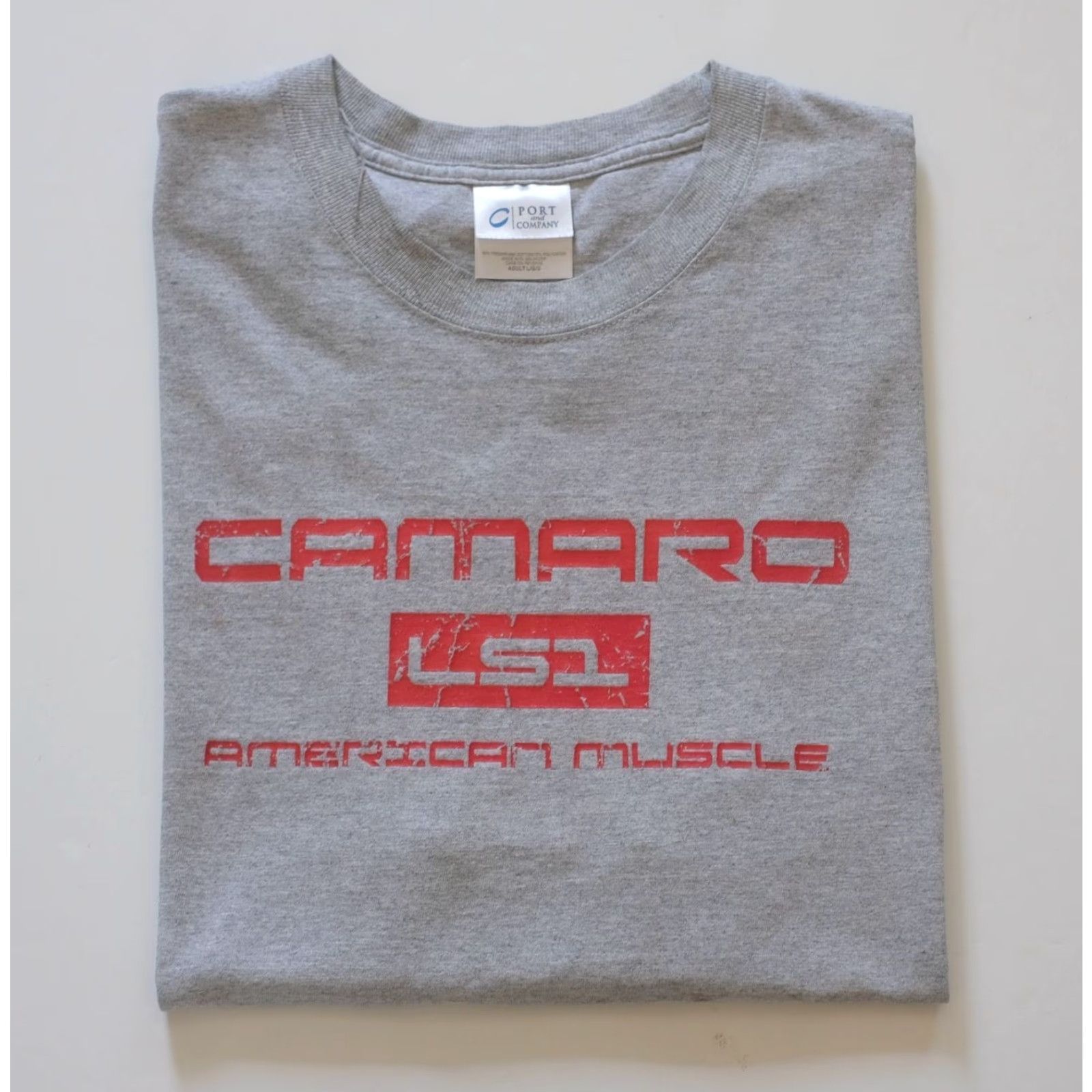 Etro VINTAGE Chevrolet Camaro Z28 Skull Y2K VTG 90s Retro Racing Graphic T Shirt L Gray Mens Size US L / EU 52-54 / 3 - 5 Thumbnail