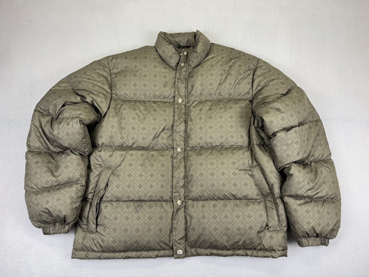 Chrome Hearts Chrome Hearts Puffer Jacket Green Size US XXL / EU 58 / 5 - 1 Thumbnail