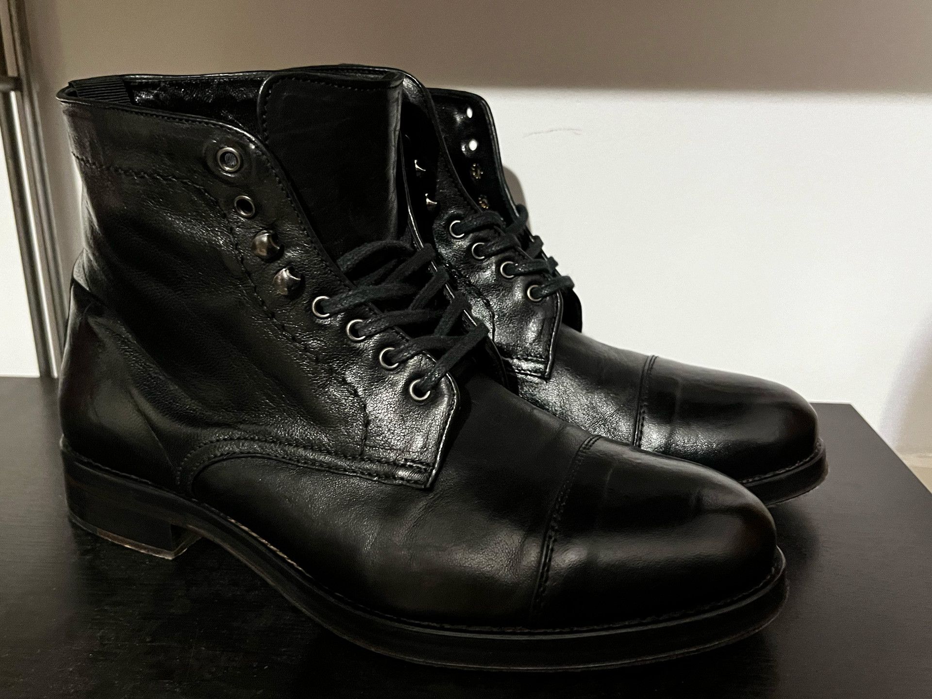 image of Derby Boots Baldinini in Black, Men's (Size 6)