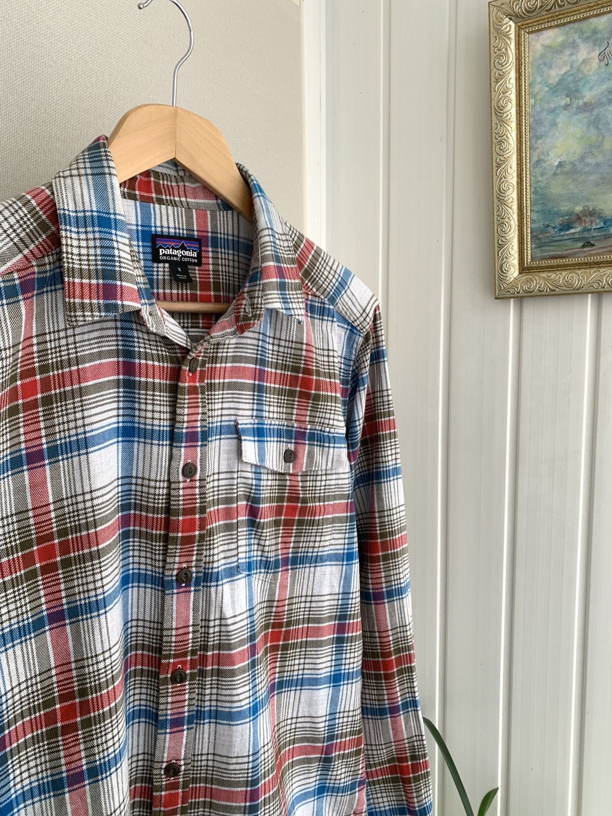 Patagonia Patagonia Organic Cotton Long Sleeve Button Shirt Size S Size US S / EU 44-46 / 1 - 3 Thumbnail