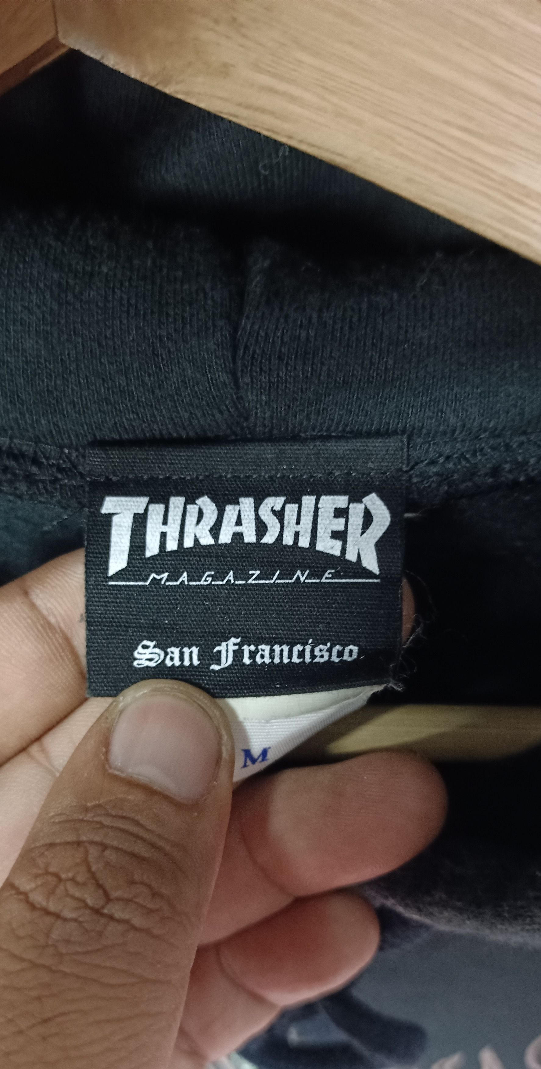 Japanese Brand × Thrasher Thrasher Magazine "FIRE🔥" Big Logo Hoodie Size US M / EU 48-50 / 2 - 6 Thumbnail