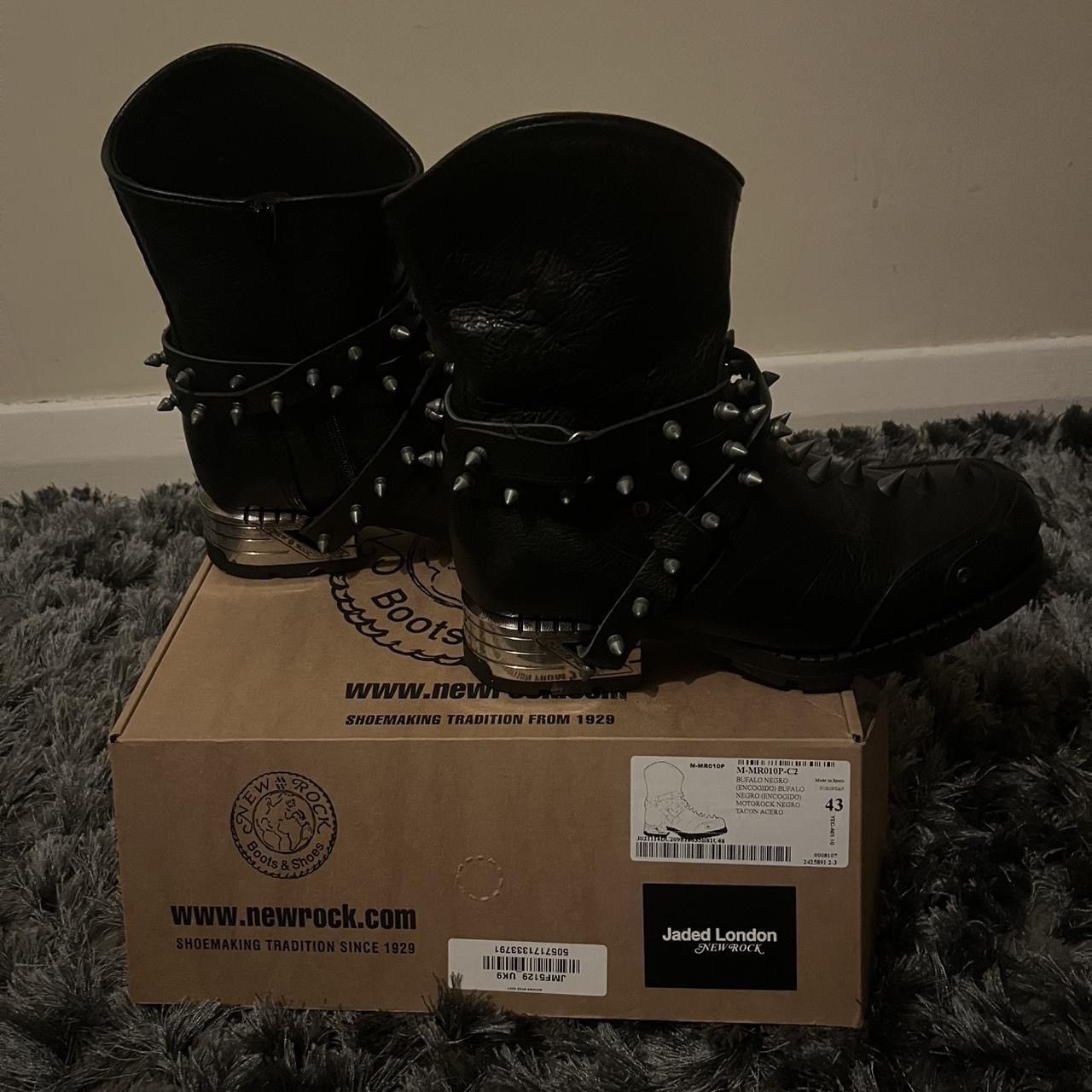 Jaded London × New Rock Mohawk Boots Size US 10 / EU 43 - 4 Thumbnail