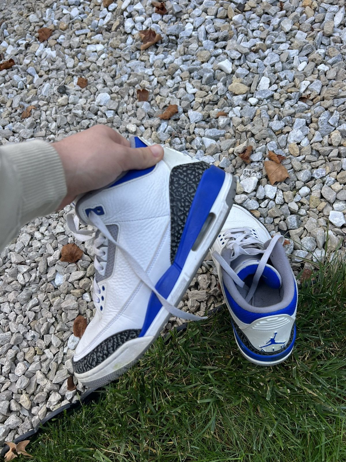 Nike Air Jordan 3 Retro “True Blue” Size US 10 / EU 43 - 2 Thumbnail