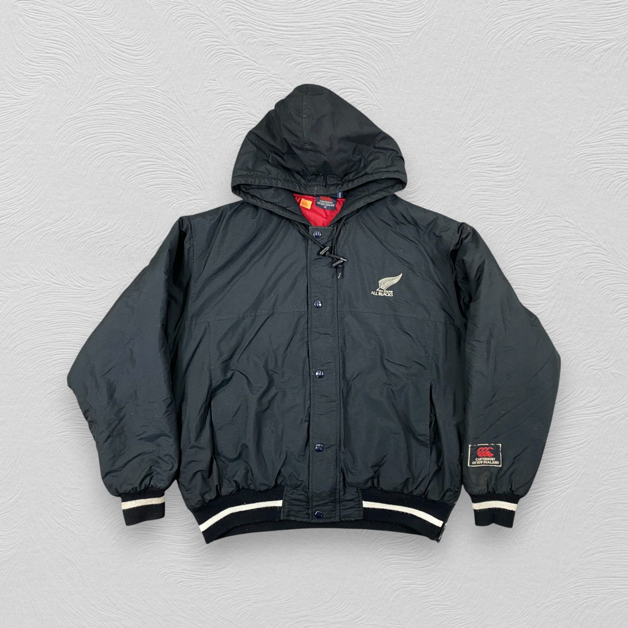 14th Addiction Vintage Canterbury Of New Zealand Hoodie Puffer Jacket-J152 Size US XXL / EU 58 / 5 - 2 Thumbnail