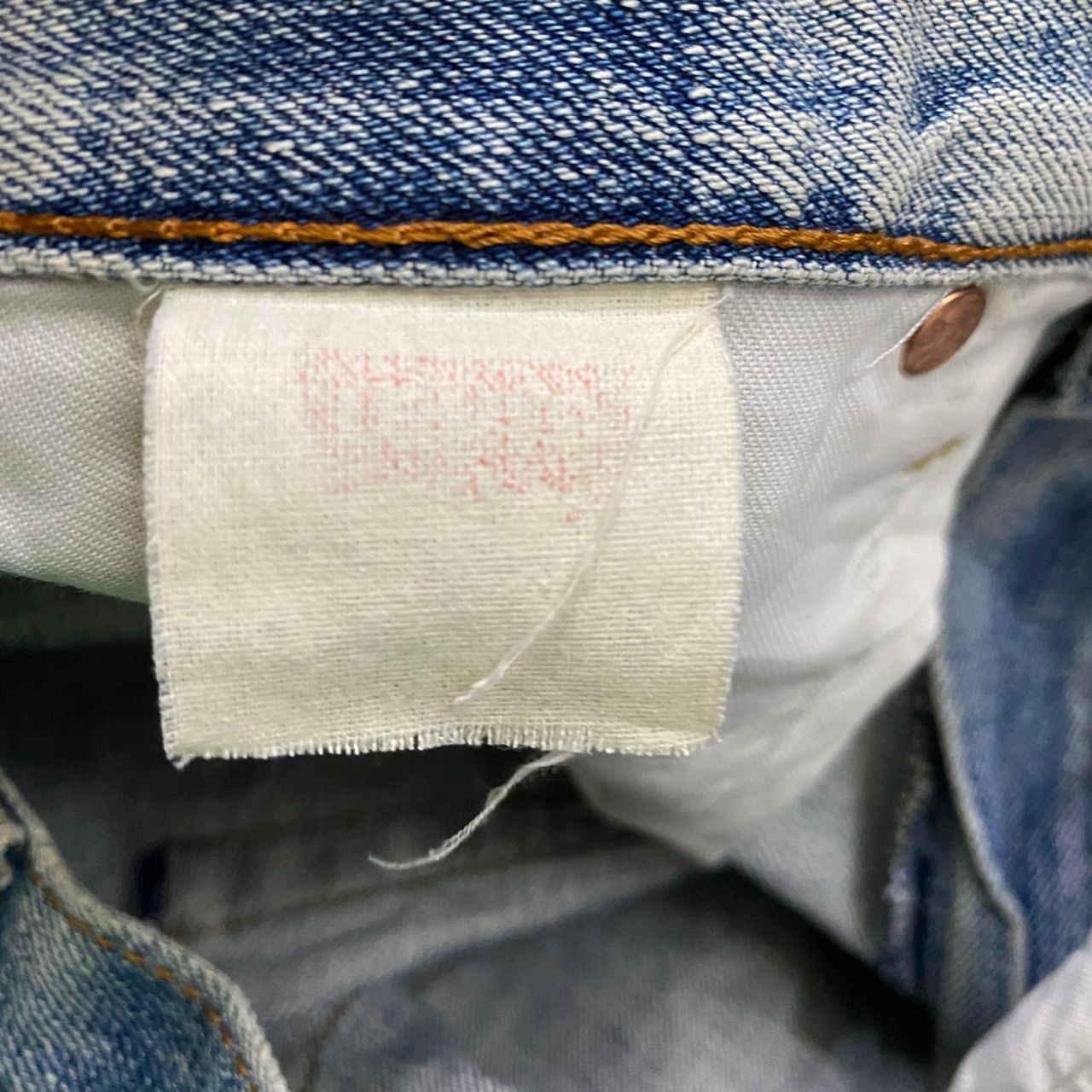 Levi's Vintage 90s Levis 503 Distressed Denim Kurt Cobain Style Size US 32 / EU 48 - 15 Thumbnail