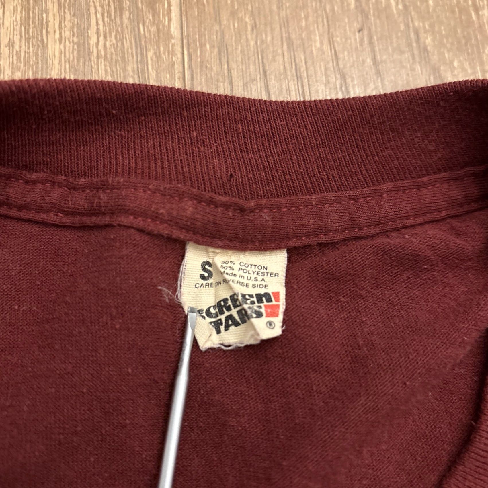 Vintage VINTAGE Jack Daniel’s Shirt Single Stitch T-Shirt Size S Red 80s Tennessee Tea Men Mens Size US S / EU 44-46 / 1 - 3 Thumbnail