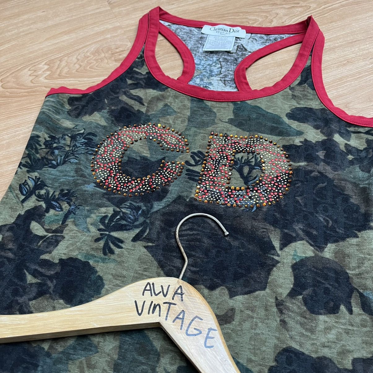 Christian Dior Monsieur Authentics Christian Dior Flower Camouflage Rhinestone Size XL / US 12-14 / IT 48-50 - 6 Thumbnail
