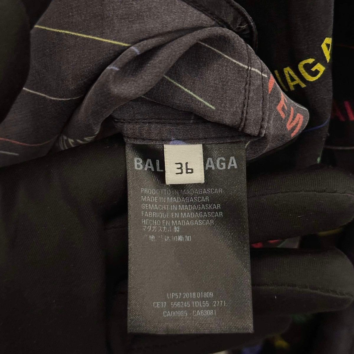 Balenciaga × Designer Balenciaga Multi Coller Silk Shirt Size US M / EU 48-50 / 2 - 4 Thumbnail