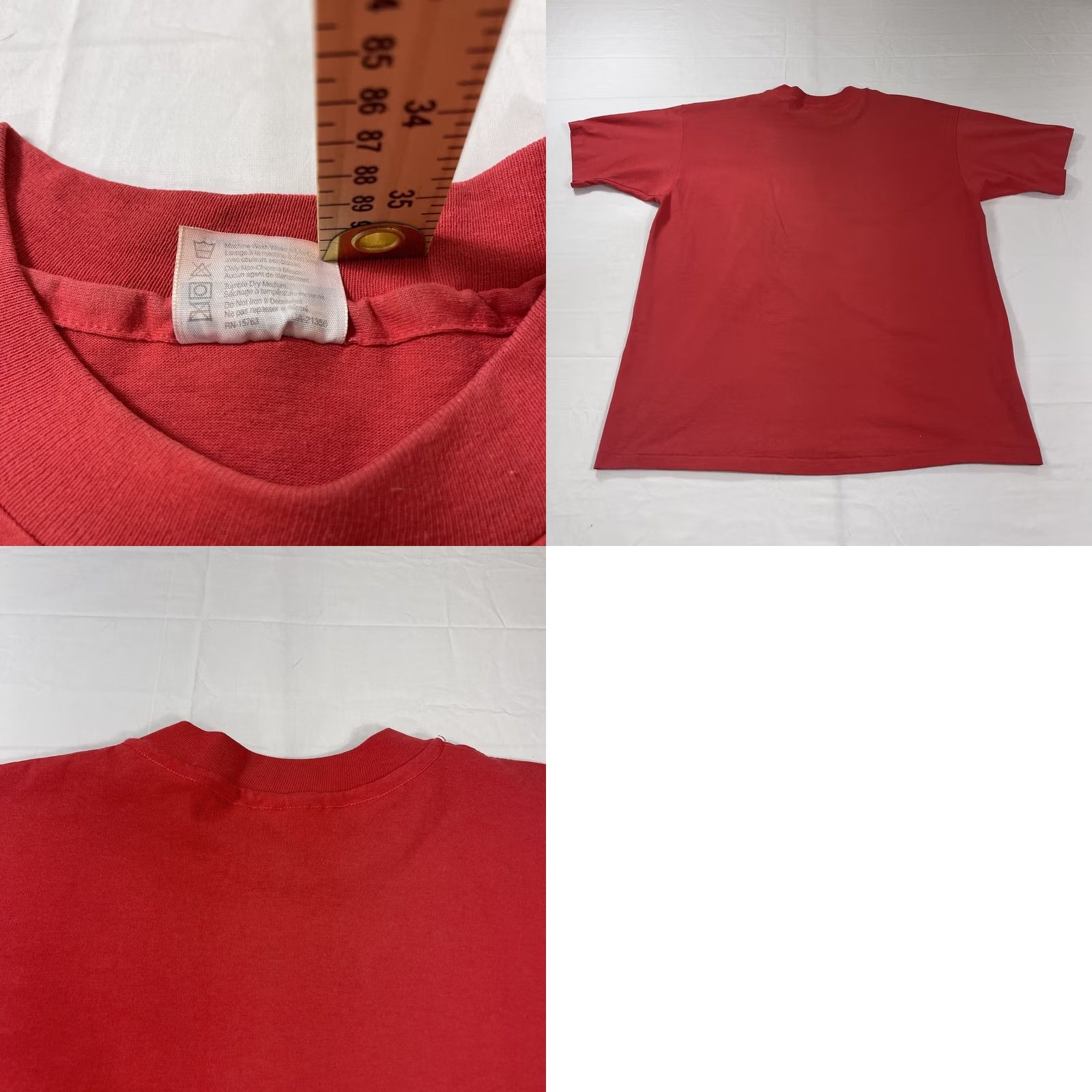 Hanes VINTAGE Hanes T-Shirt XL Red 90s Great Dane Club Of America Fiesta Logo Short Sleeve Cotton Jersey Unisex Adults Mens Womens Boys Girls Size US XL / EU 56 / 4 - 8 Thumbnail