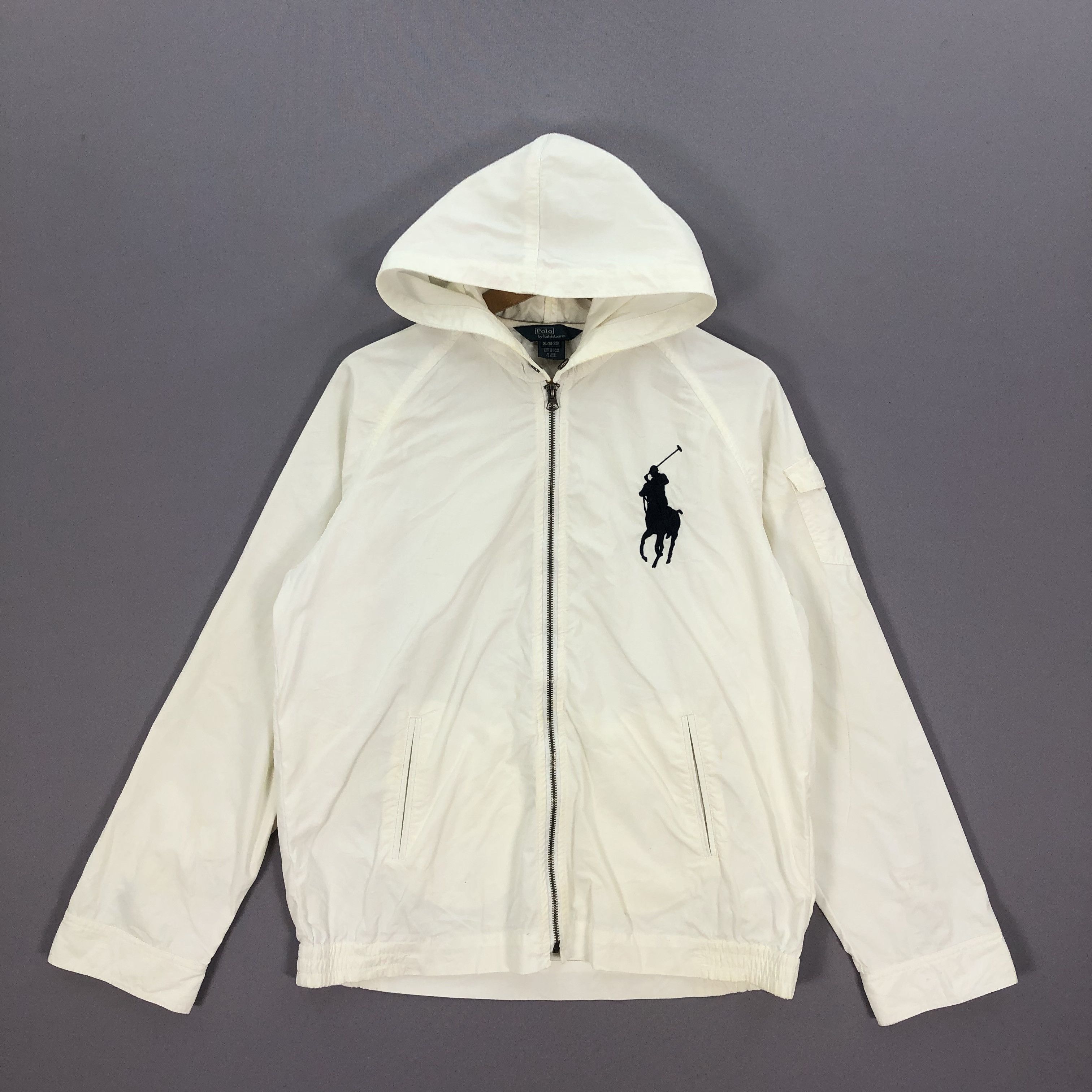 Polo Ralph Lauren × Vintage Vintage Polo Ralph Lauren Hoodie Jacket Size US M / EU 48-50 / 2 - 2 Thumbnail