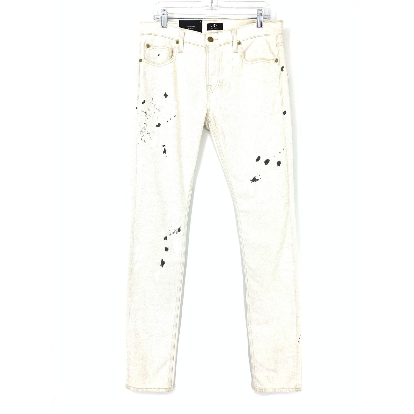 7 For All Mankind 7 For All Mankind Jeans Men's 33 Odyssey The Stacked Skinny Size US 33 - 3 Thumbnail