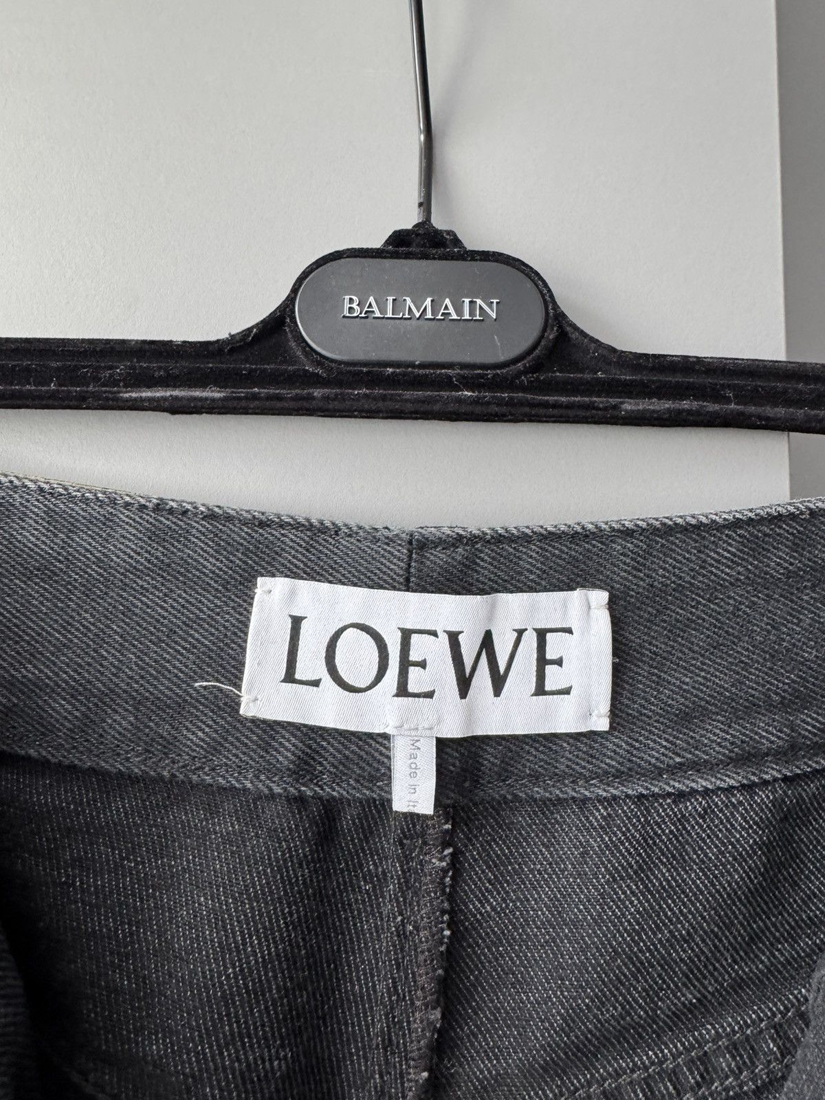 Loewe Loewe Anagram Baggy Jeans Size 27" / US 4 / IT 40 - 4 Thumbnail