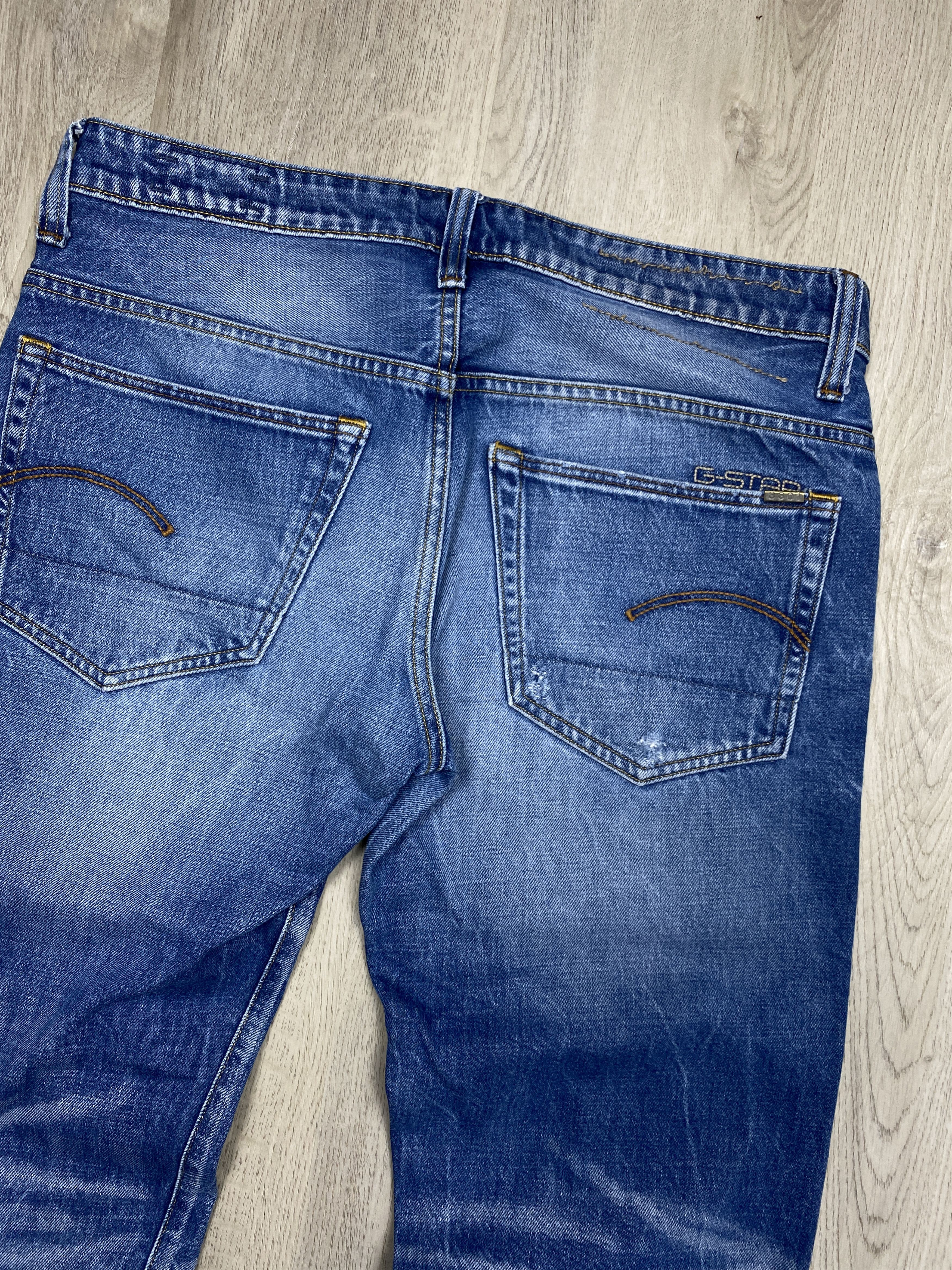 G-Star G Star Raw Vintage Mens Low Tapered Denim Pants Jeans Size US 31 - 6 Thumbnail