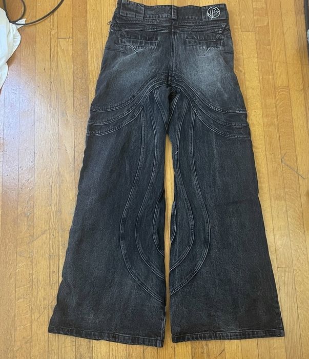 No Faith Studios No faith Studios wave denim | Grailed