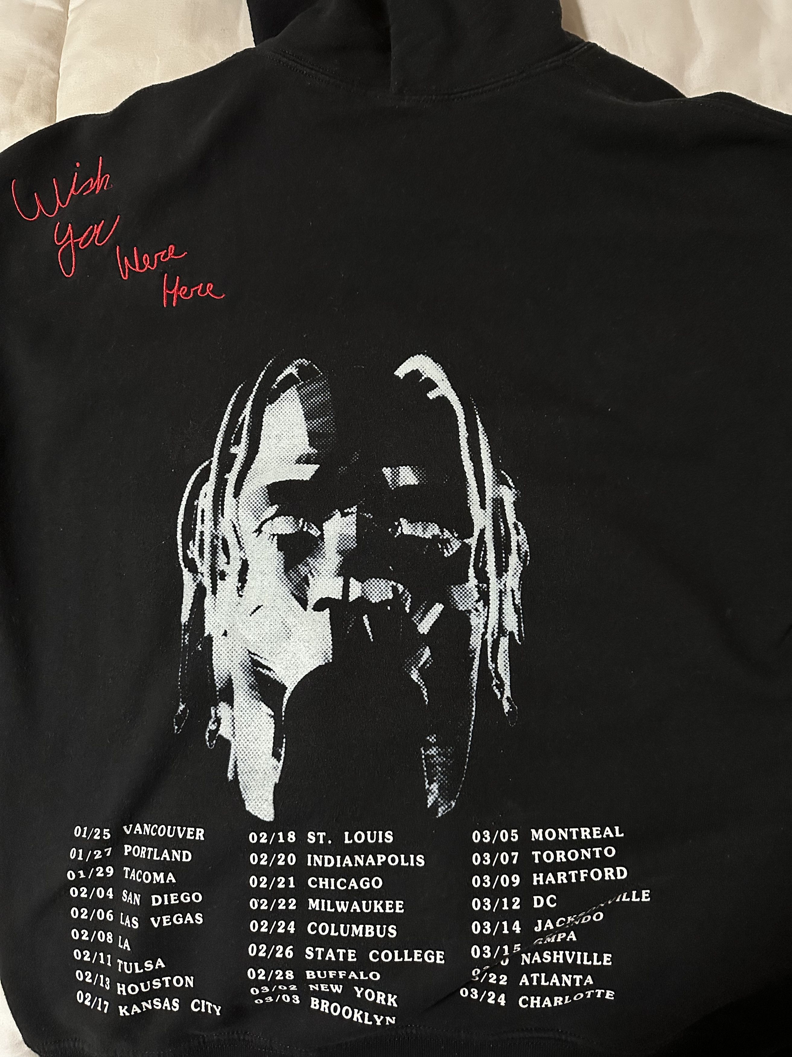 Travis Scott Cactus Jack Wish You Were Here Astroworld Tour Merch Hoodie Size US M / EU 48-50 / 2 - 3 Thumbnail