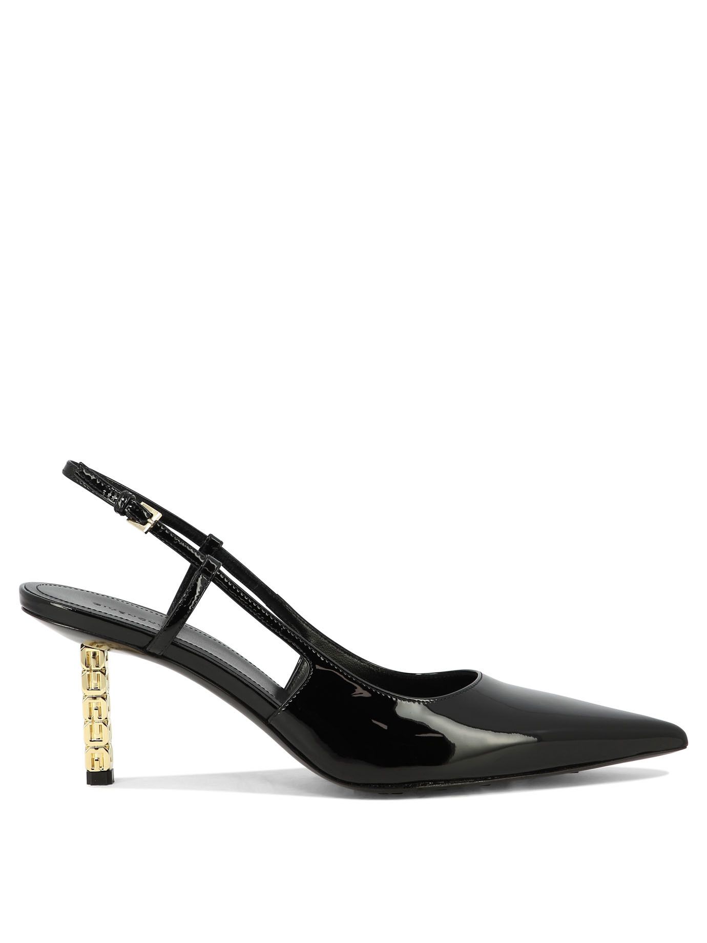 Givenchy G Cube 80Mm Slingback Pumps Size US 8 / IT 38 - 1 Thumbnail