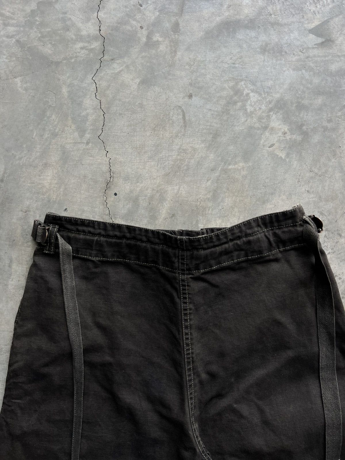 Issey Miyake Plantation Issey Miyake Faded Wide Leg Trousers Size US 32 / EU 48 - 8 Thumbnail