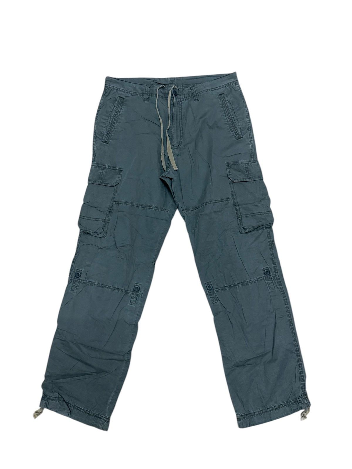 Uniqlo UNIQLO Cargo Pants Streetwear Multipocket W34X32 Size US 34 / EU 50 - 1 Thumbnail