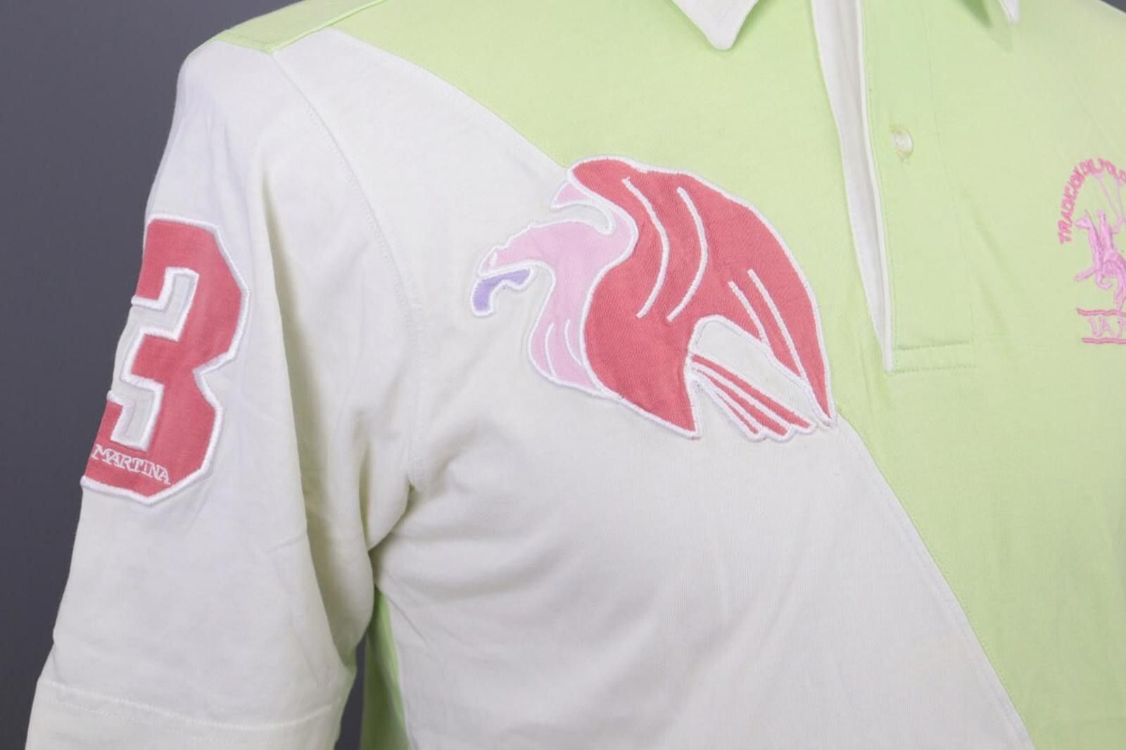 La Martina La Martina Multicolor Bird Careyes Polo Polo Shirt Size M Size US M / EU 48-50 / 2 - 11 Thumbnail