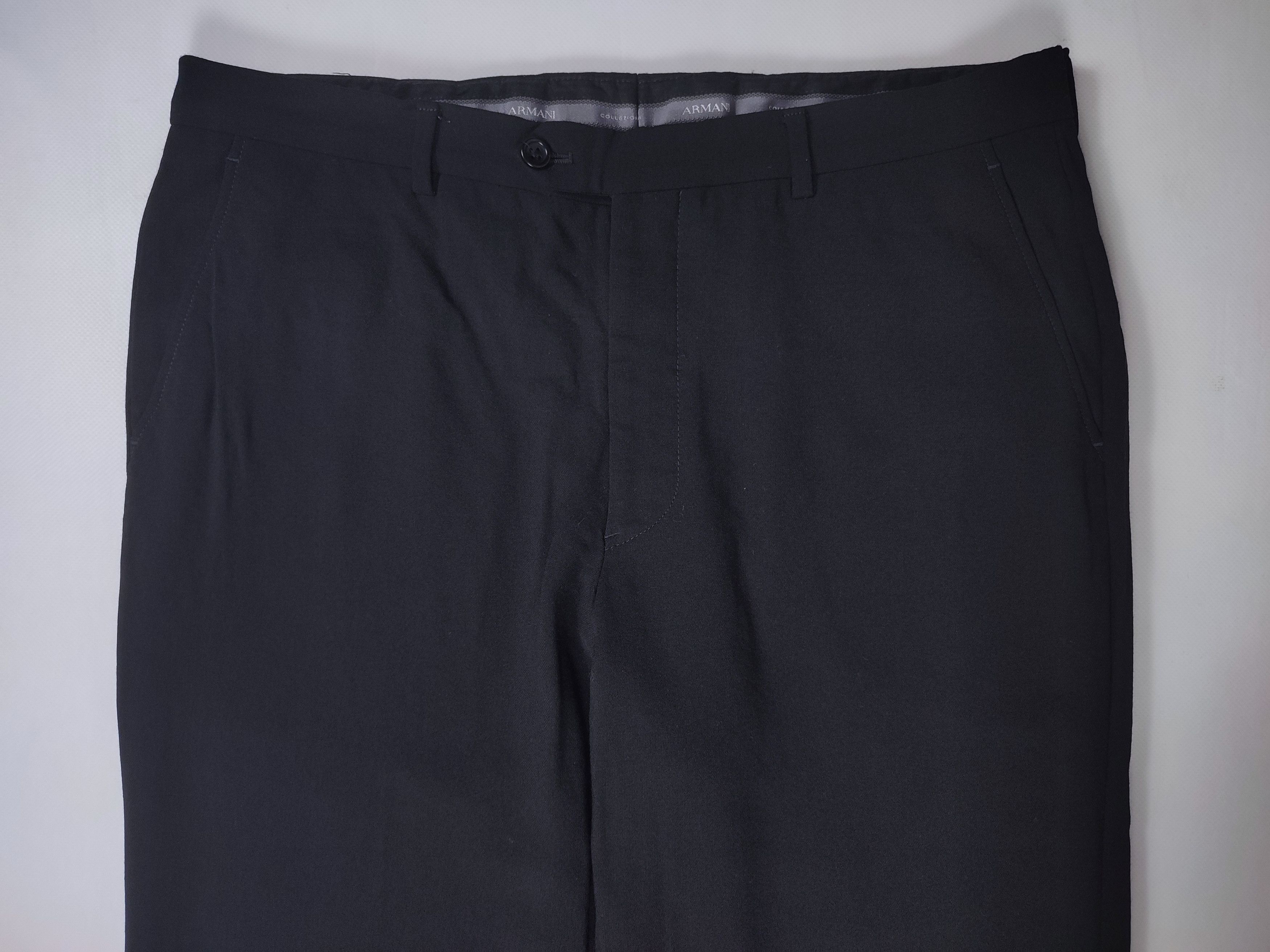 Armani Collezioni Armani Wool trousers pants Size US 34 / EU 50 - 6 Thumbnail