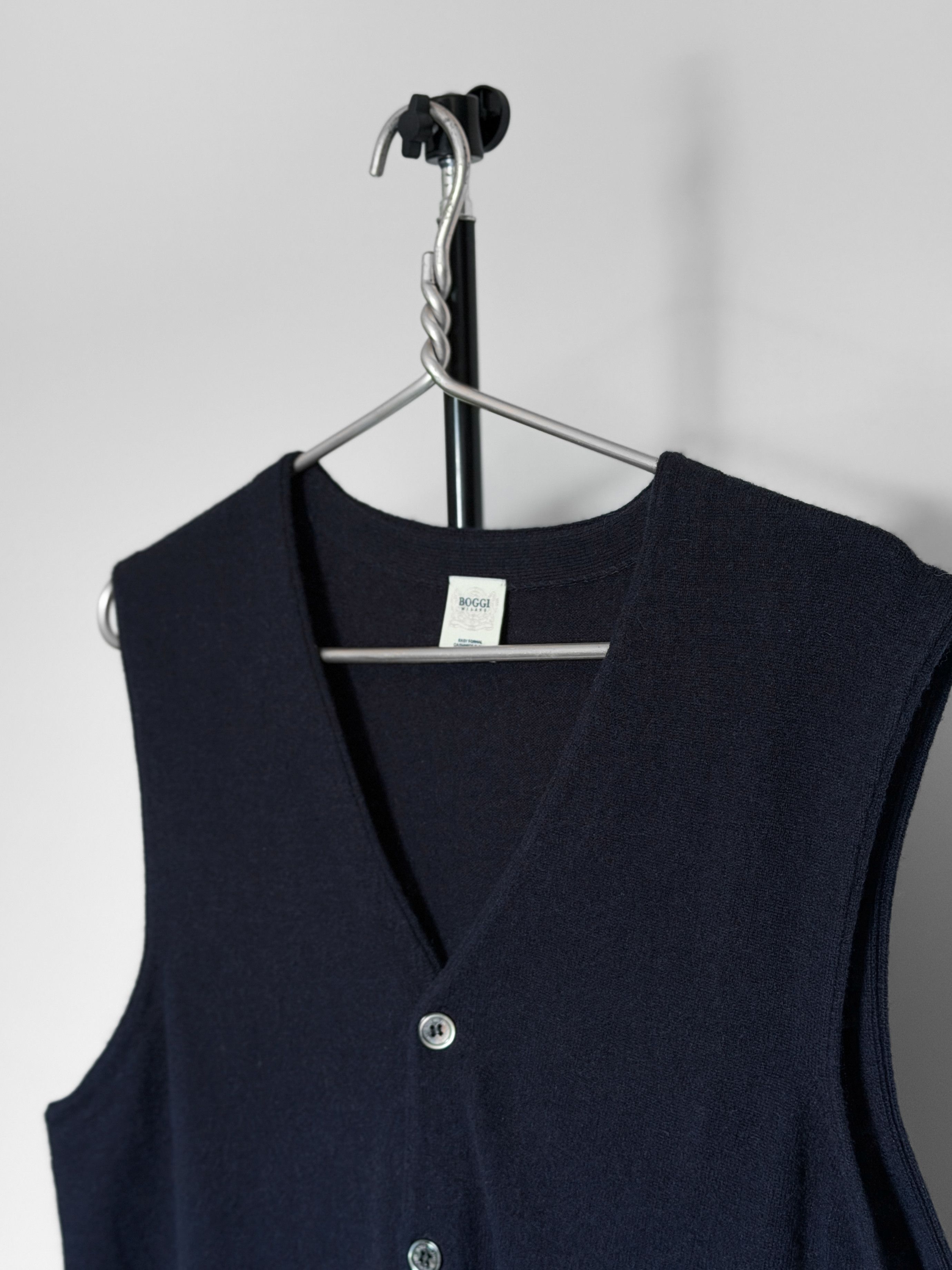Boggi Boggi Milano Vintage Men’s Wool Vest Size US L / EU 52-54 / 3 - 2 Thumbnail