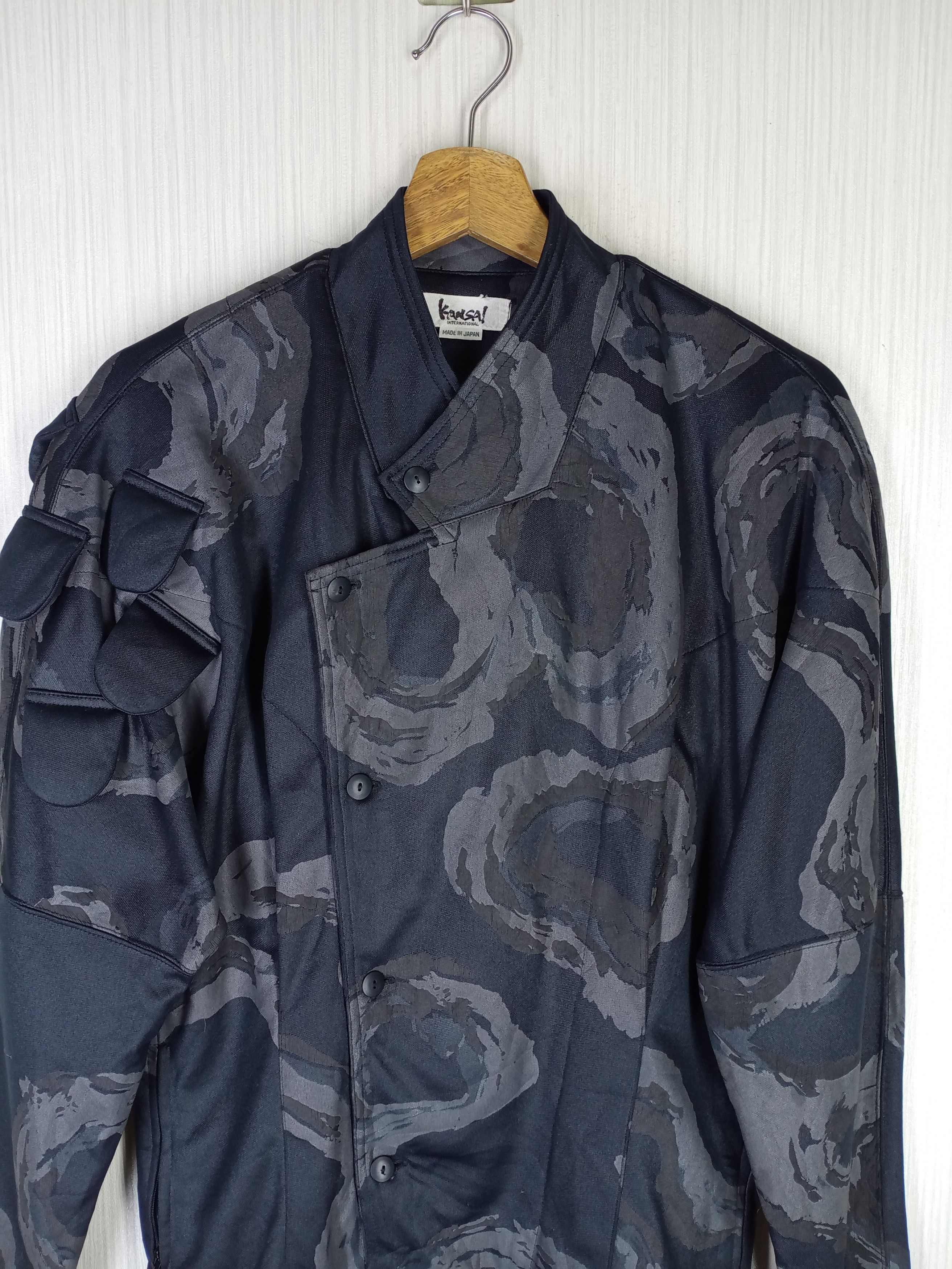 Kansai Yamamoto Rare Vintage Kansai International Asymmetrical Jacket Size US S / EU 44-46 / 1 - 2 Thumbnail