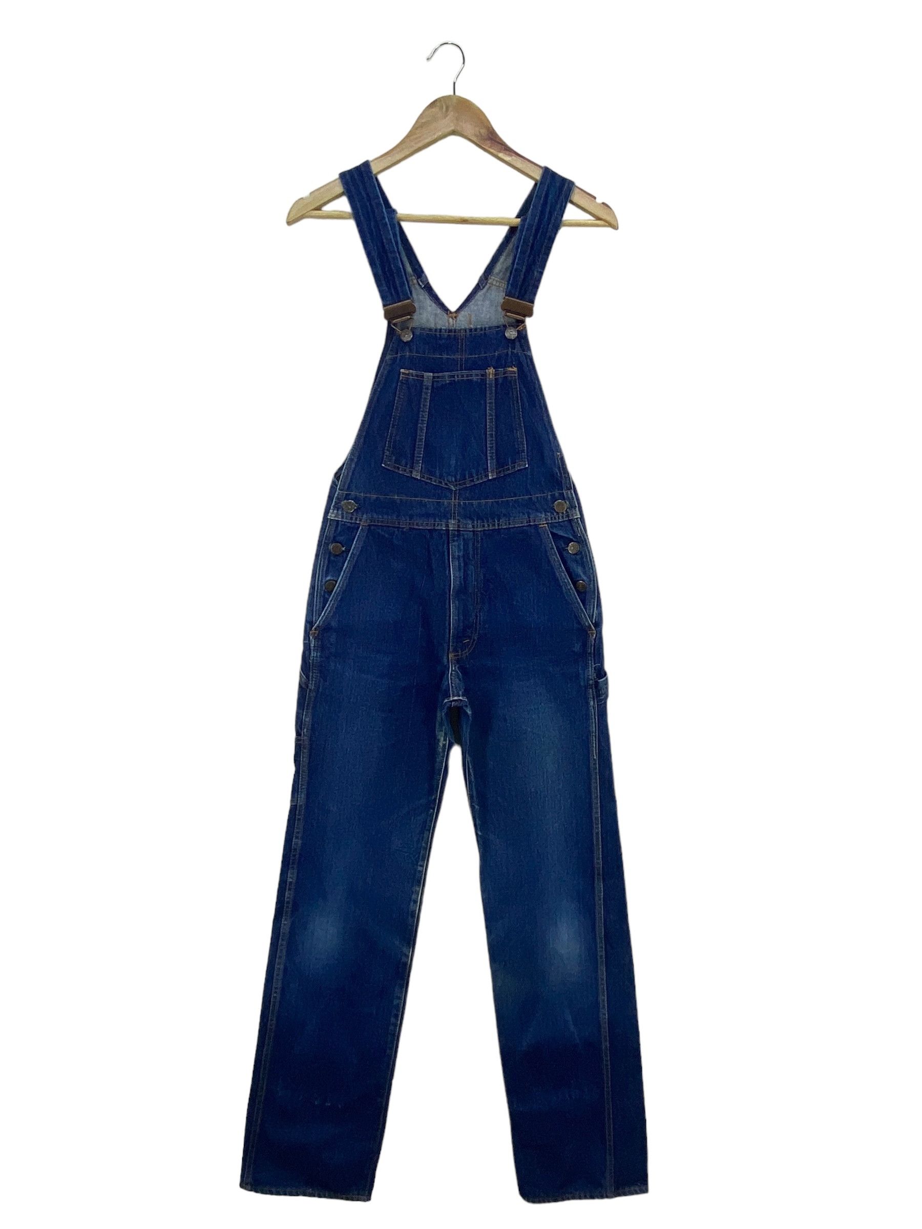 Other Bobson Denim Bib Overalls Hip Hop Skateboards Workwear Size US 30 / EU 46 - 2 Thumbnail