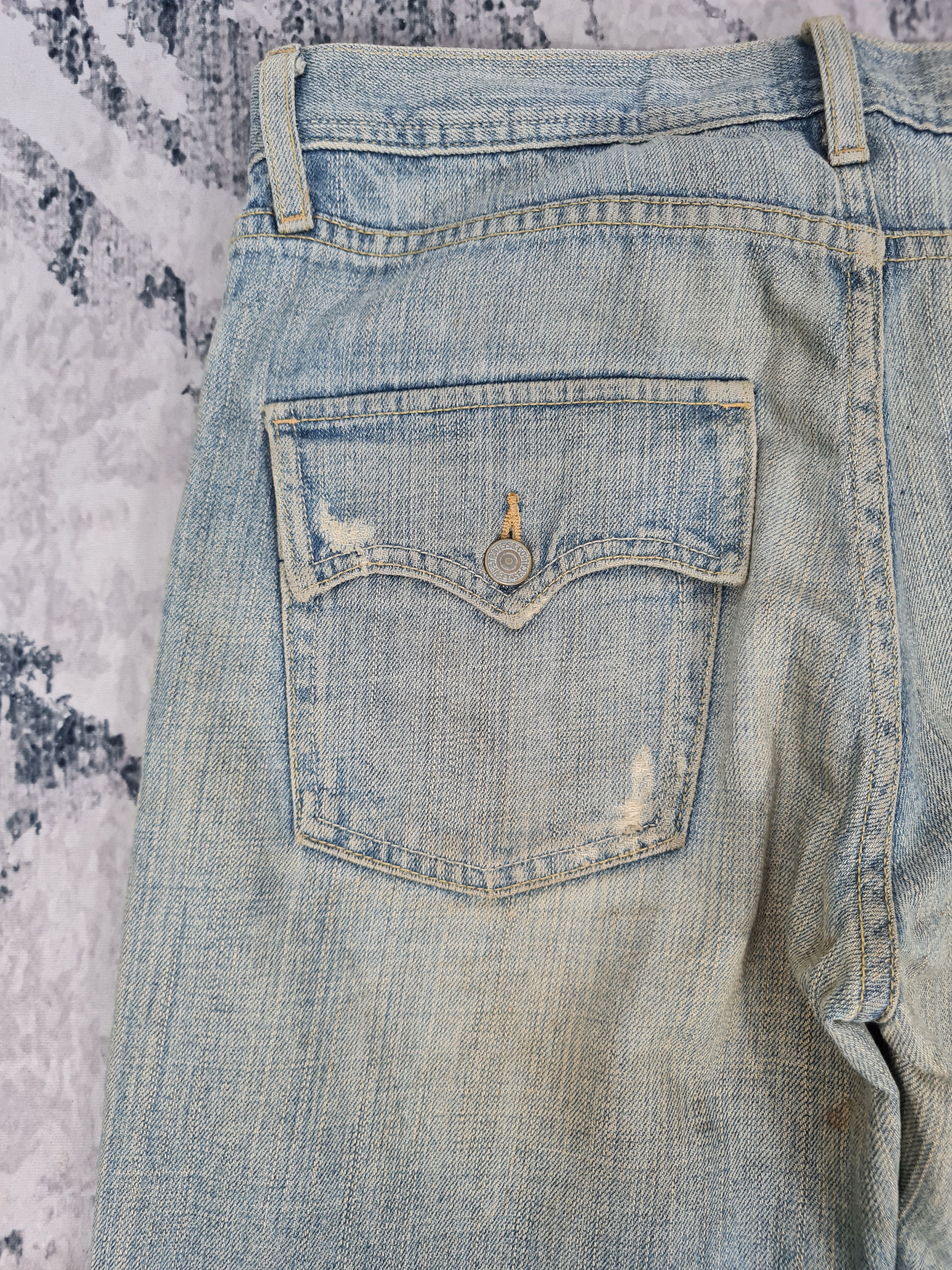 Levi's Vtg LEVIS Single Pocket Ripped Stain Jeans L0350 Size 34X33 Size US 34 / EU 50 - 12 Thumbnail