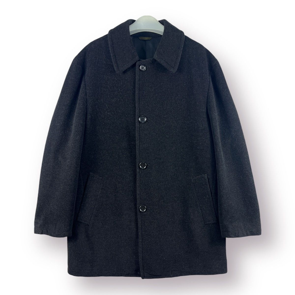 Japanese Brand 🔥 D'Urban Japan wool Over coat - M Size US M / EU 48-50 / 2 - 1 Thumbnail