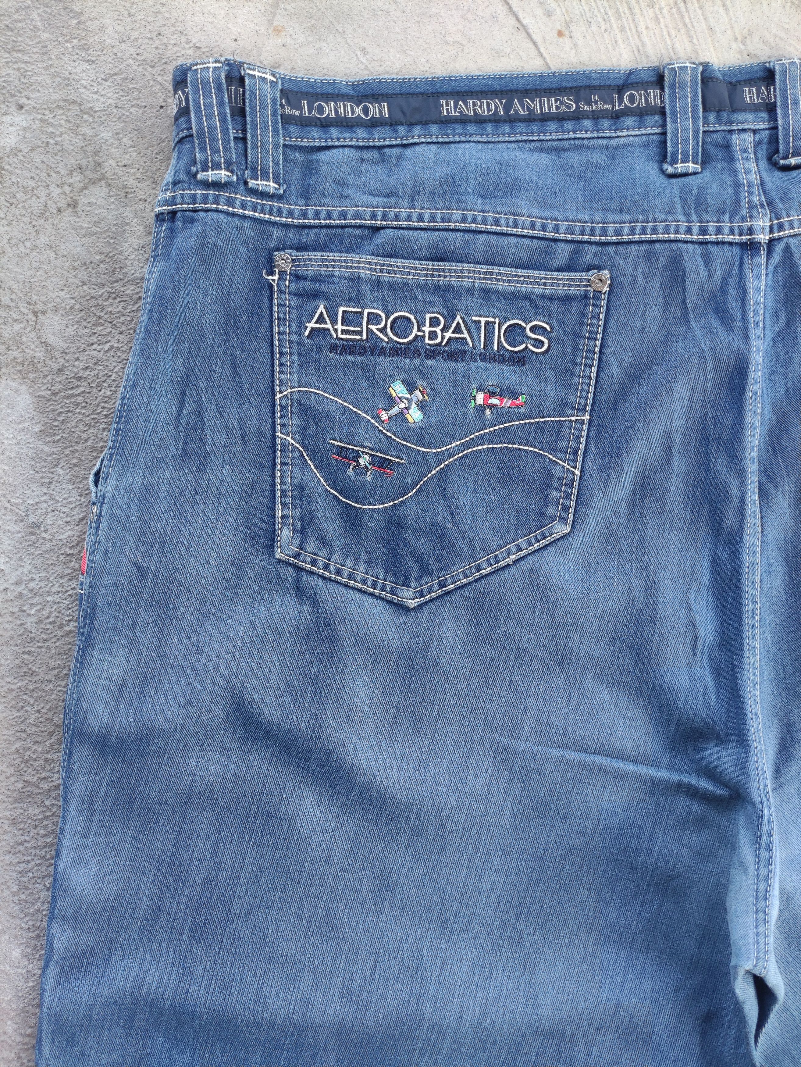 Hardy Amies Vintage Hardy Amies Jean Baggy Faded Denim Size US 44 / EU 60 - 10 Thumbnail
