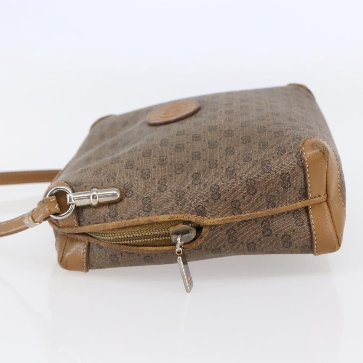 Gucci GUCCI Micro GG Supreme Shoulder Bag Pvc Brown Gold 007 104 Size ONE SIZE - 4 Thumbnail