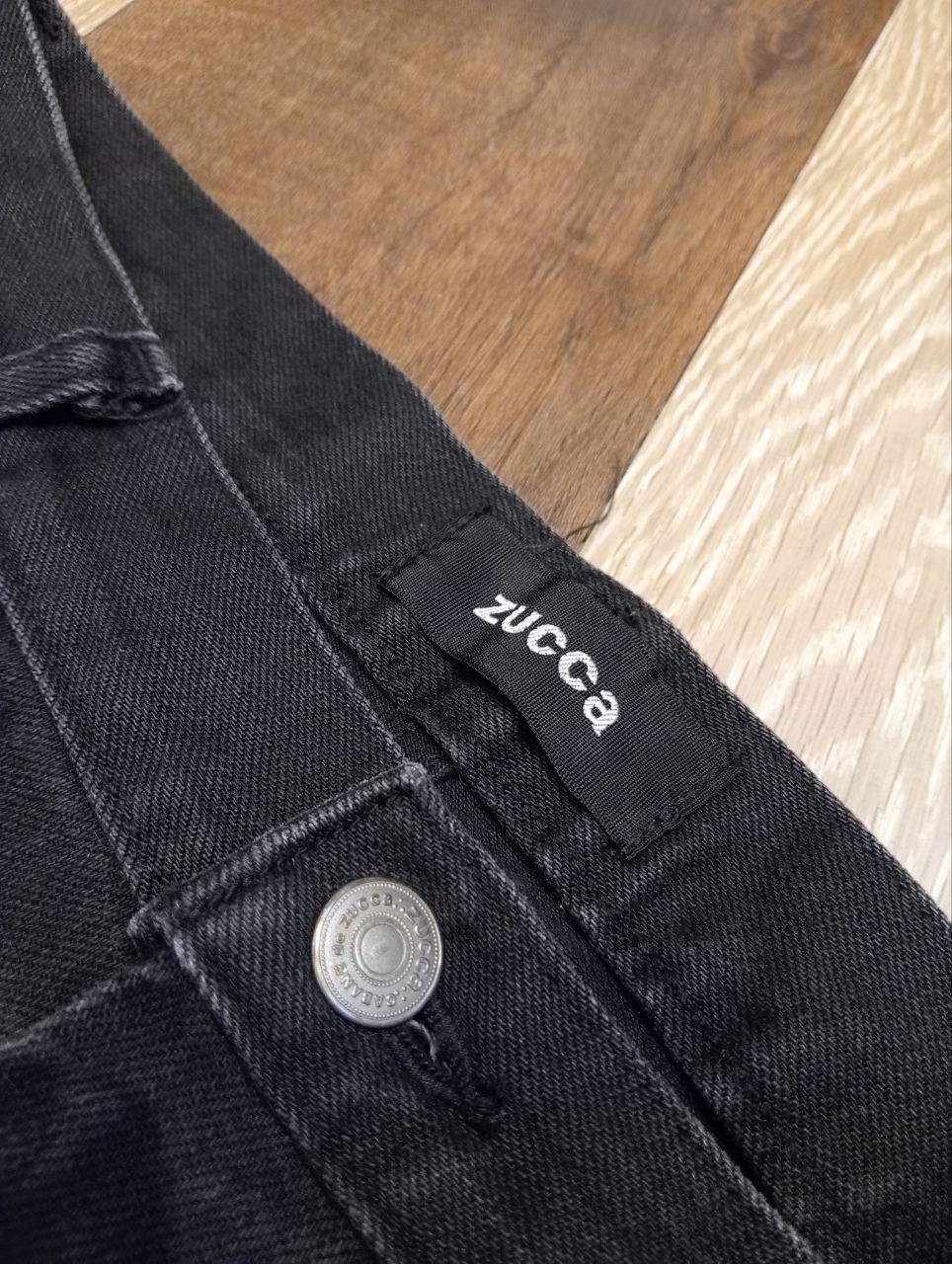 Zucca ISSEY MIYAKE ZUCCA BLACK DENIM SHORTPANTS Size US 28 / EU 44 - 4 Thumbnail