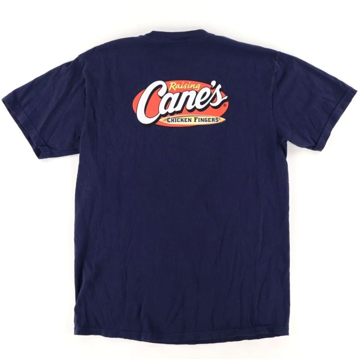 Comfort Colors Comfort Colors Cane's Chicken Fingers Solid T-Shirt Navy Men's L Size US L / EU 52-54 / 3 - 4 Thumbnail