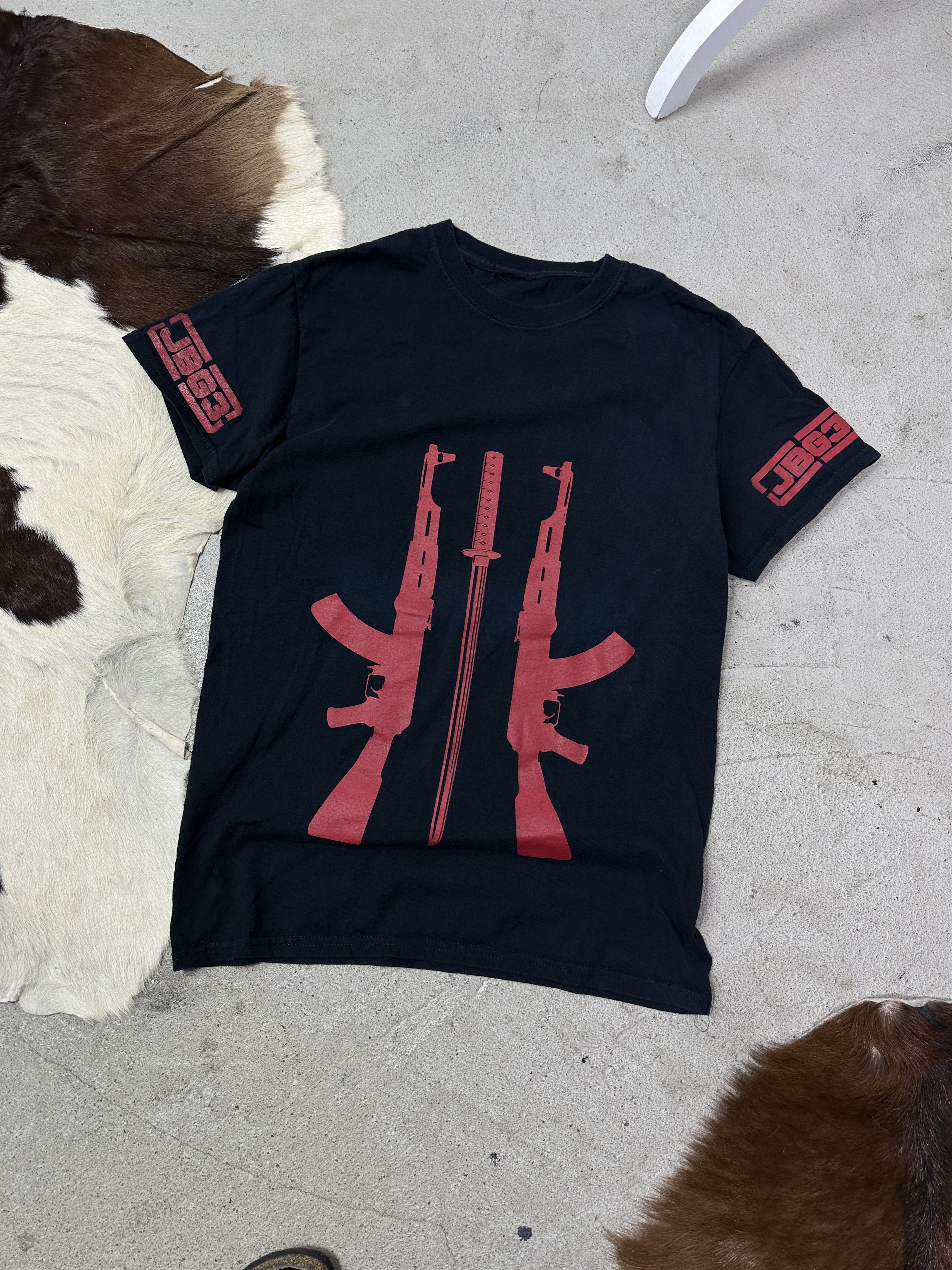Vintage Vintage Skater Streetwear HipHop Kalachy Printed T-shirt 00s Size US S / EU 44-46 / 1 - 2 Thumbnail