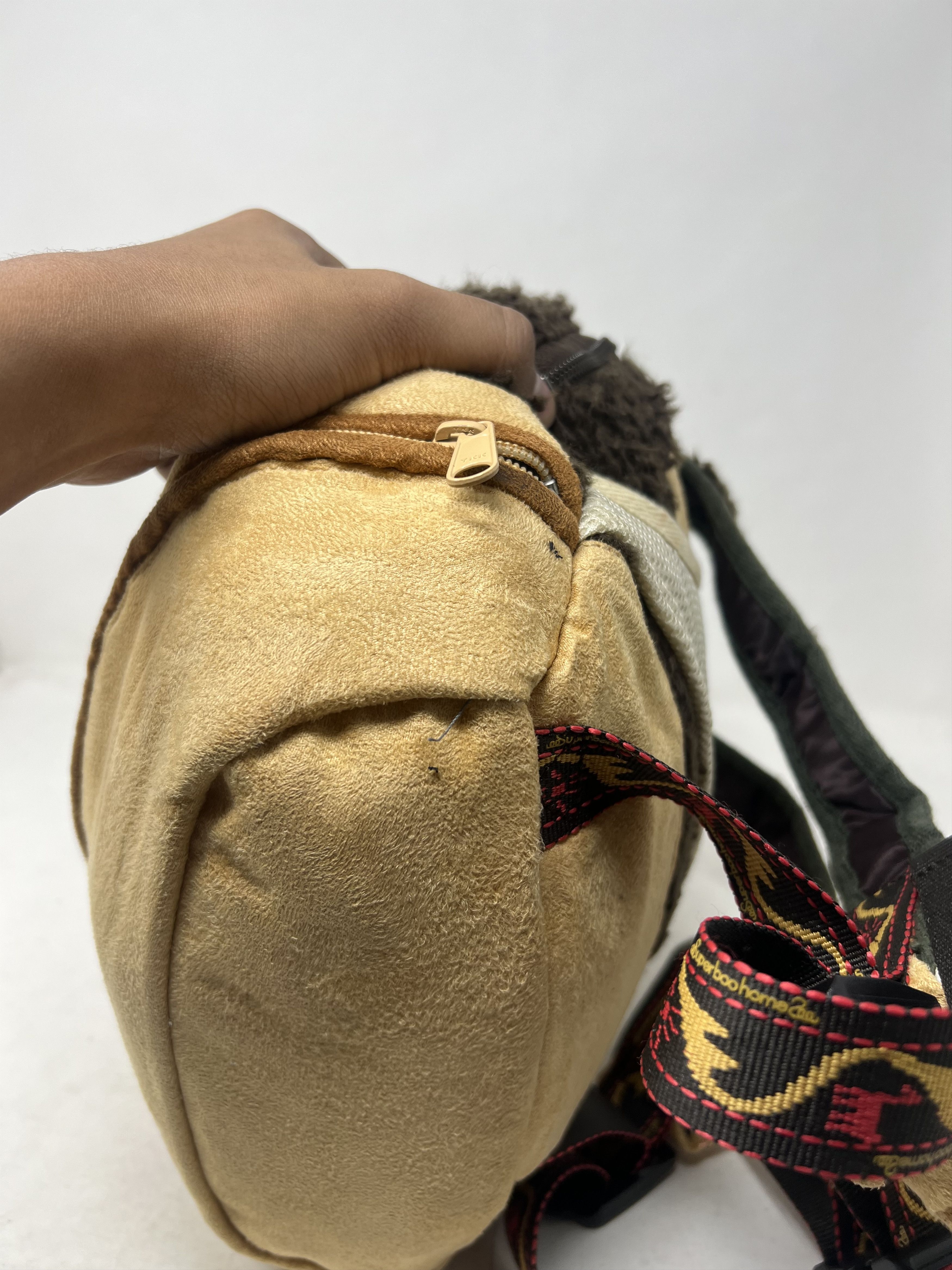 If Six Was Nine Boo Foo Woo Super Boohomes Mohair Fur Mini Back Pack Size ONE SIZE - 6 Thumbnail