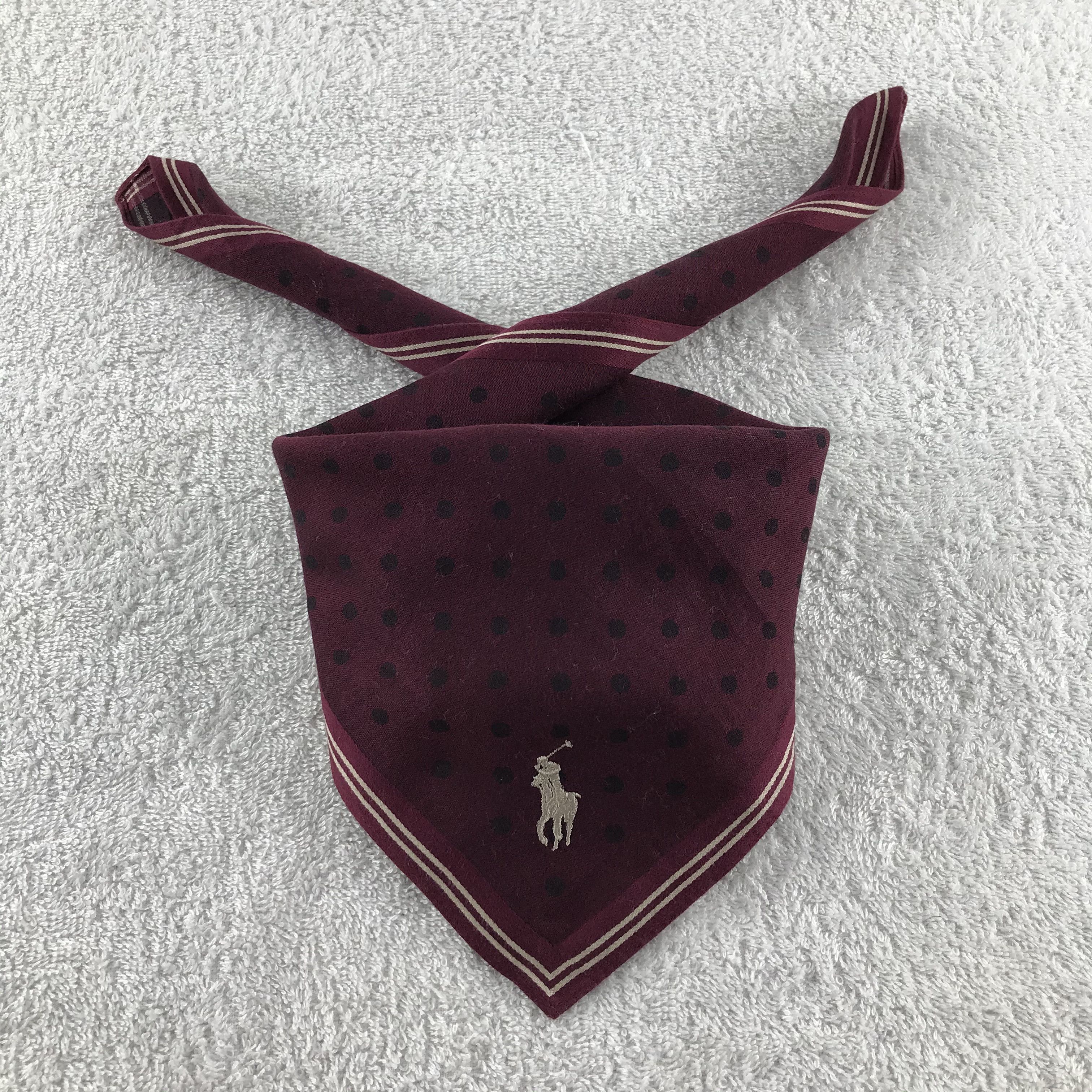 Polo Ralph Lauren × Vintage Polo Ralph Lauren Neckerchief / Bandana / Handkerchief Size ONE SIZE - 1 Thumbnail