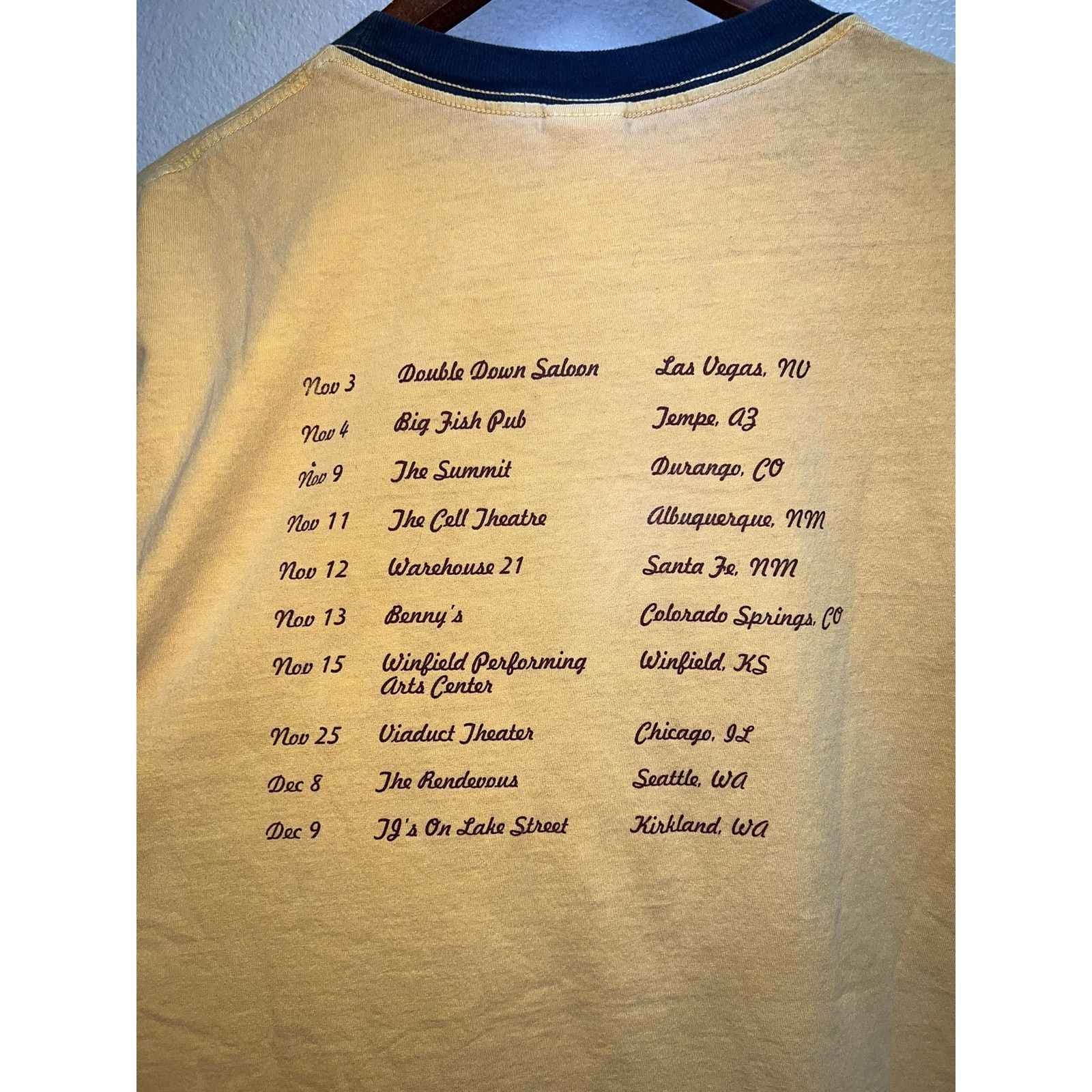 Vintage Dope Smoothie Band Shirt Whirled Tour Ringer Tour Tee XL Size US XL / EU 56 / 4 - 8 Thumbnail