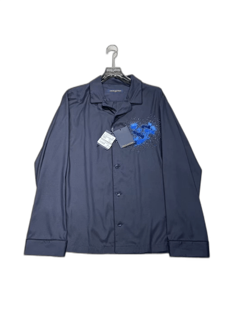 Louis Vuitton Louis Vuitton Silk Embroidered Shirt Jacket Size US XL / EU 56 / 4 - 1 Thumbnail