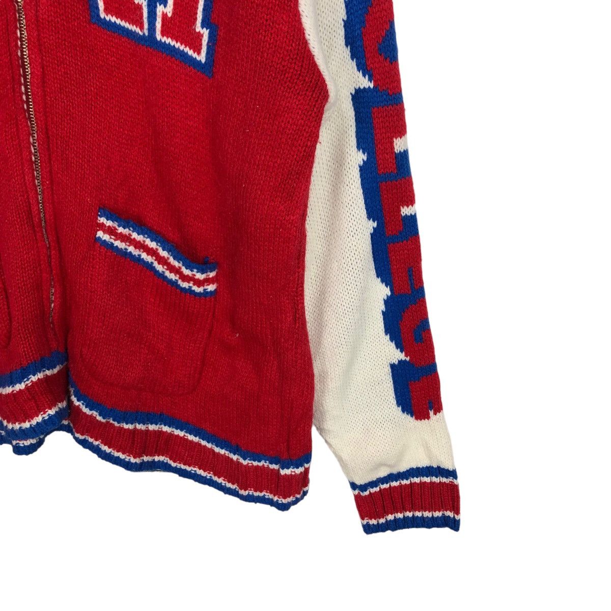 Hysteric Glamour VINTAGE KNIT JACKET HONEST COLLEGE INSPIRE HYSTERIC GLAMOUR Size US M / EU 48-50 / 2 - 4 Thumbnail