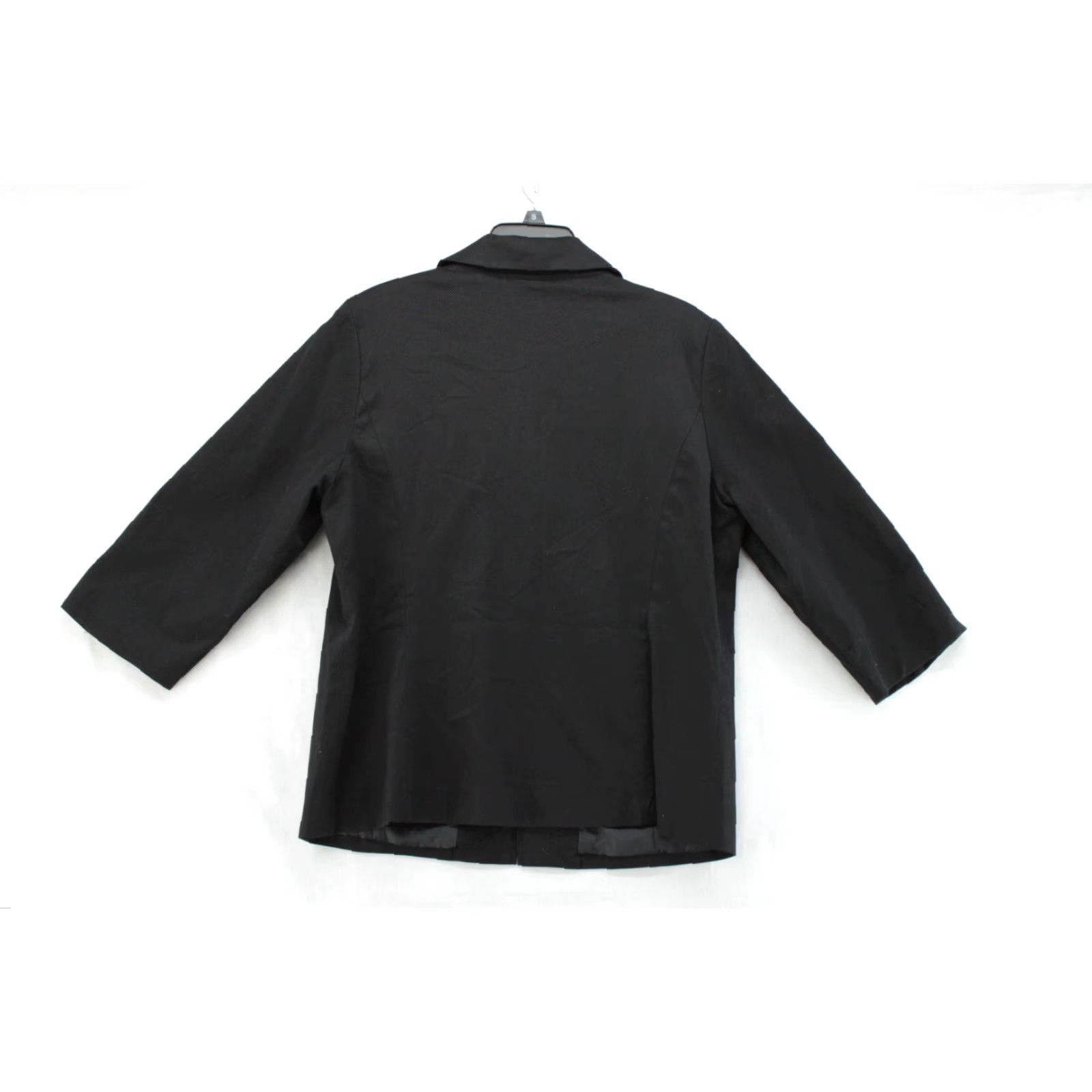 Bob Mackie VINTAGE Bob Mackie Wearable Art Womens Jacket L Black Geometric Embroidered Modern Vintage 90s Style Accessories Womens Size L / US 10 / IT 46 - 3 Thumbnail