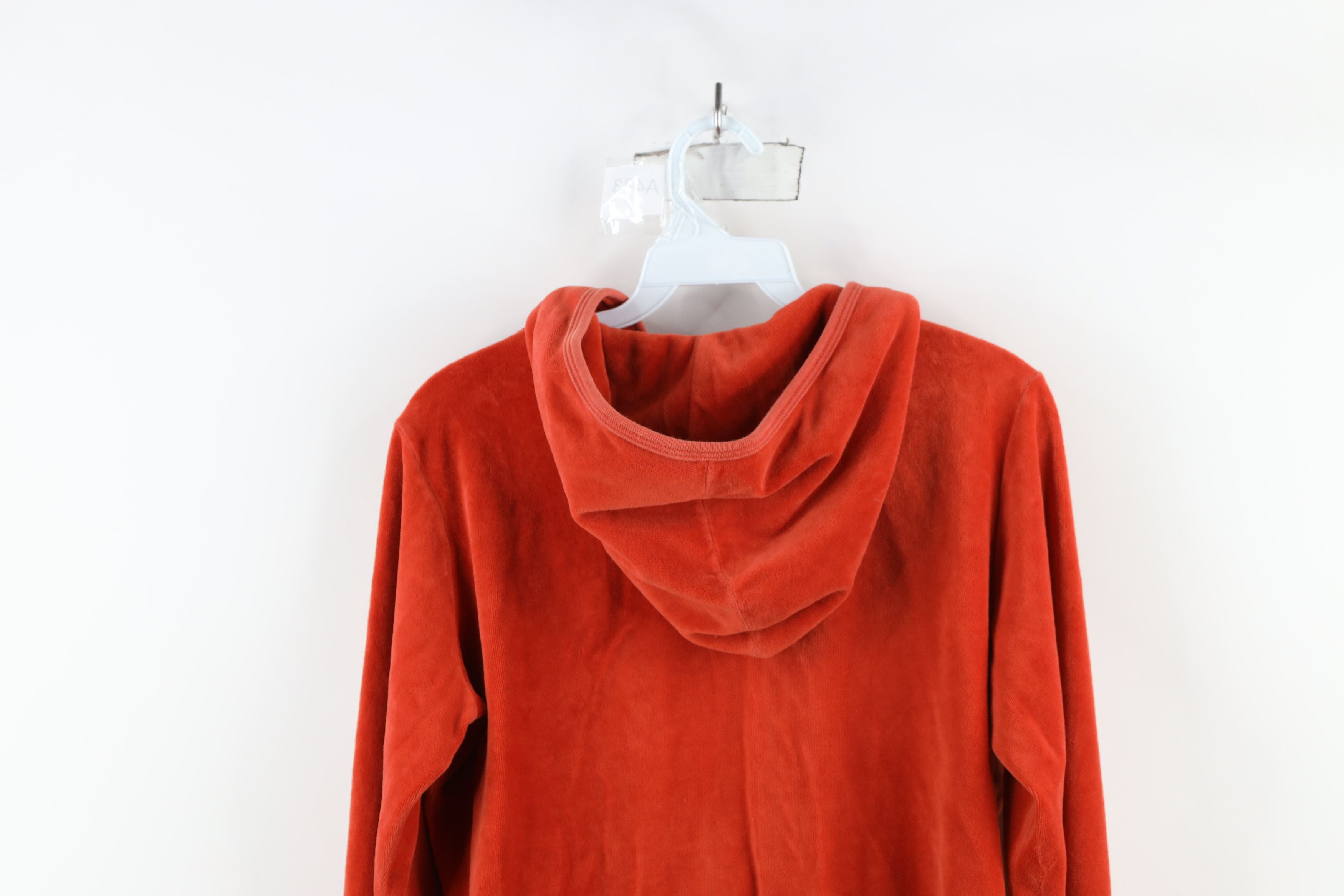 Juicy Couture × Vintage Vintage 90s Y2K Juicy Couture Velour Full Zip Hoodie USA Size S / US 4 / IT 40 - 13 Thumbnail