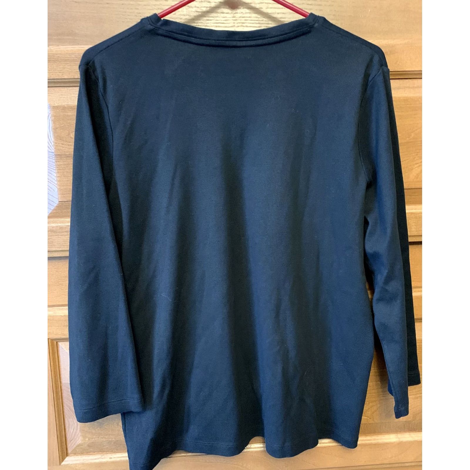 Liz Claiborne Liz Claiborne shirt womens XL white black LOT OF 2 St. John's Bay basics 1408 Size XL / US 12-14 / IT 48-50 - 6 Thumbnail