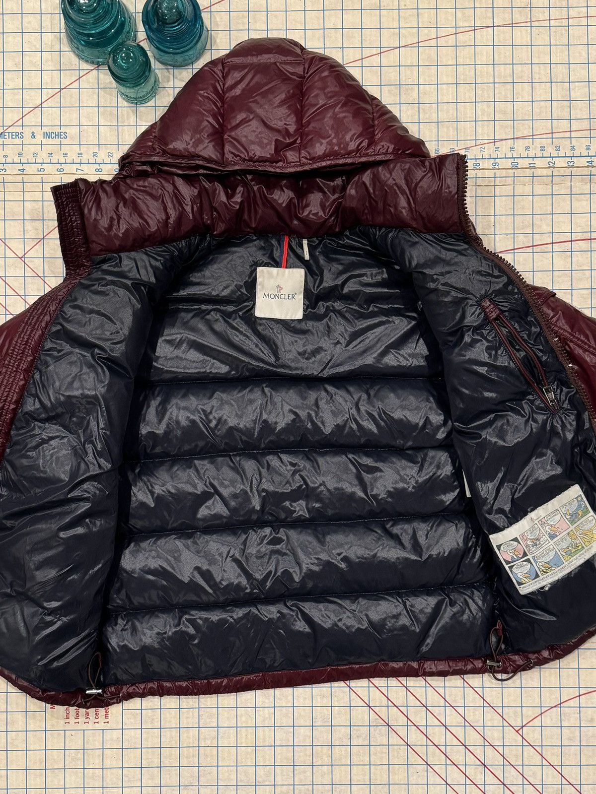 Moncler Moncler Maya Giubbotto Jacket Dark Red Size 2 Fits Medium Size US M / EU 48-50 / 2 - 9 Thumbnail