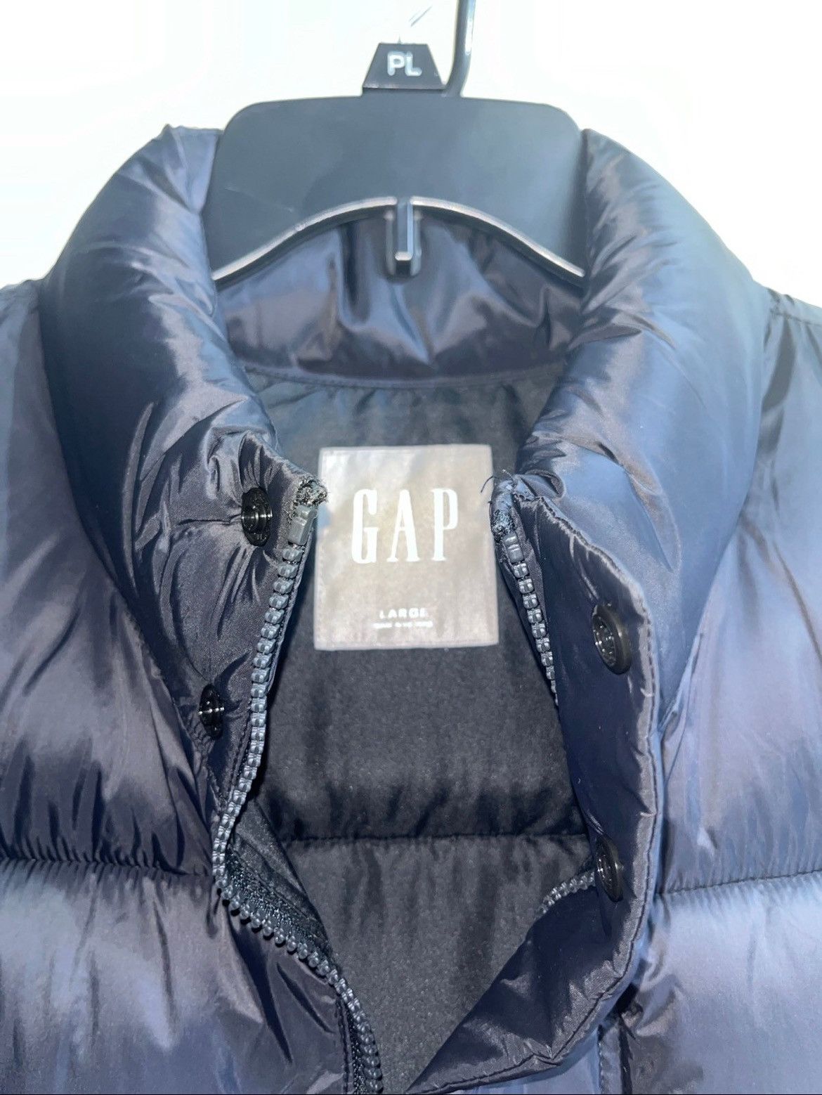 Gap Navy gap puffer vest Size US L / EU 52-54 / 3 - 1 Thumbnail