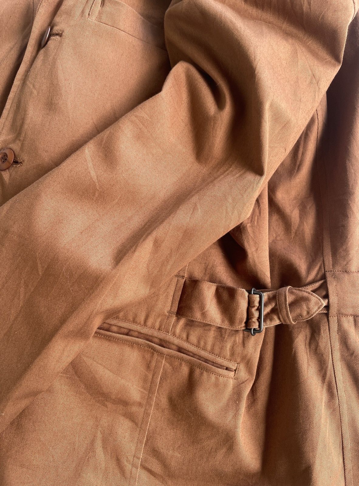 Issey Miyake 80s Issey Miyake Men Buckle Back Jacket Coat Size US M / EU 48-50 / 2 - 9 Thumbnail