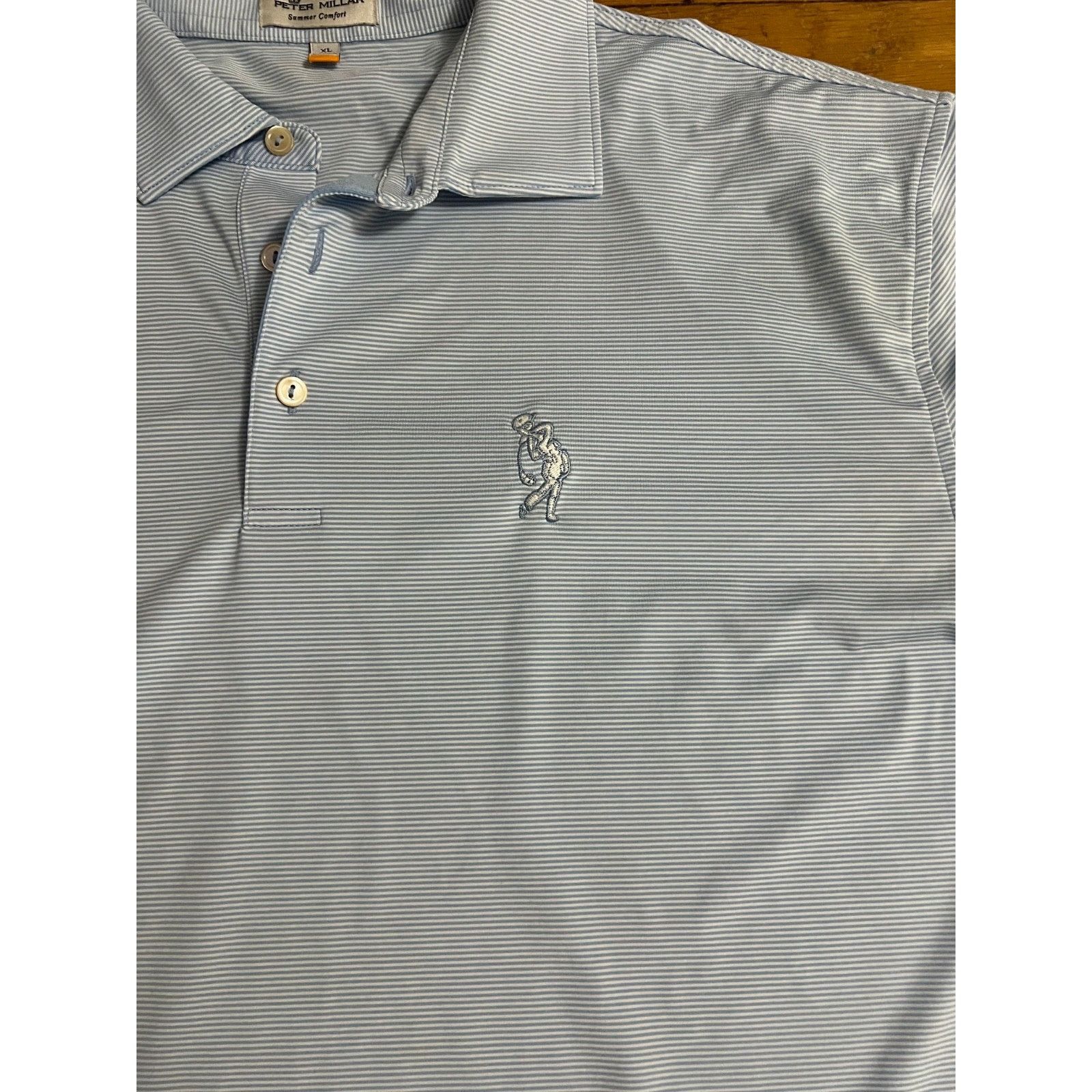 Peter Millar Peter Millar Short Sleeve Stretch Golf Polo XL A001715 Size US XL / EU 56 / 4 - 2 Thumbnail