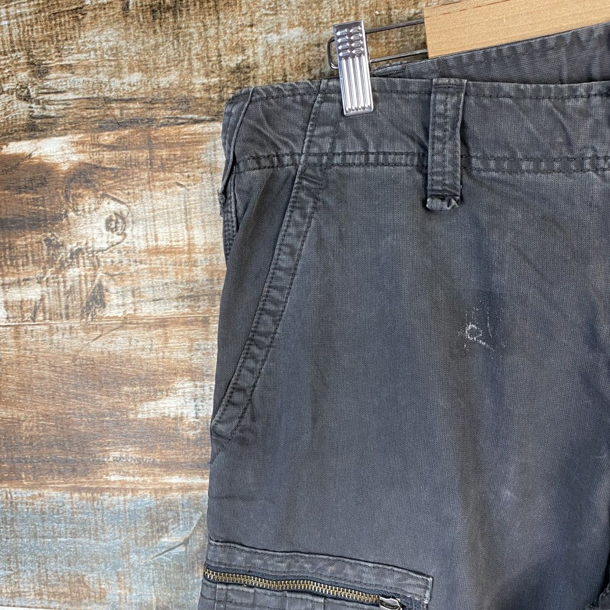 Other DL Uniqlo Black Cargo Multipocket Pants #C929 Size US 33 - 7 Thumbnail