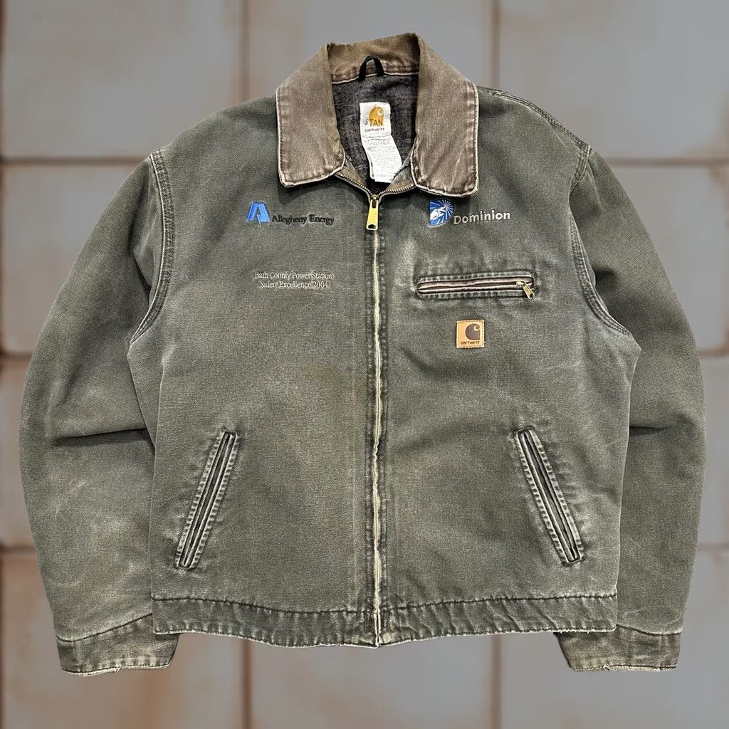 Carhartt × Vintage Carhartt Detroit Jacket J76 MOS Carhartt Jacket