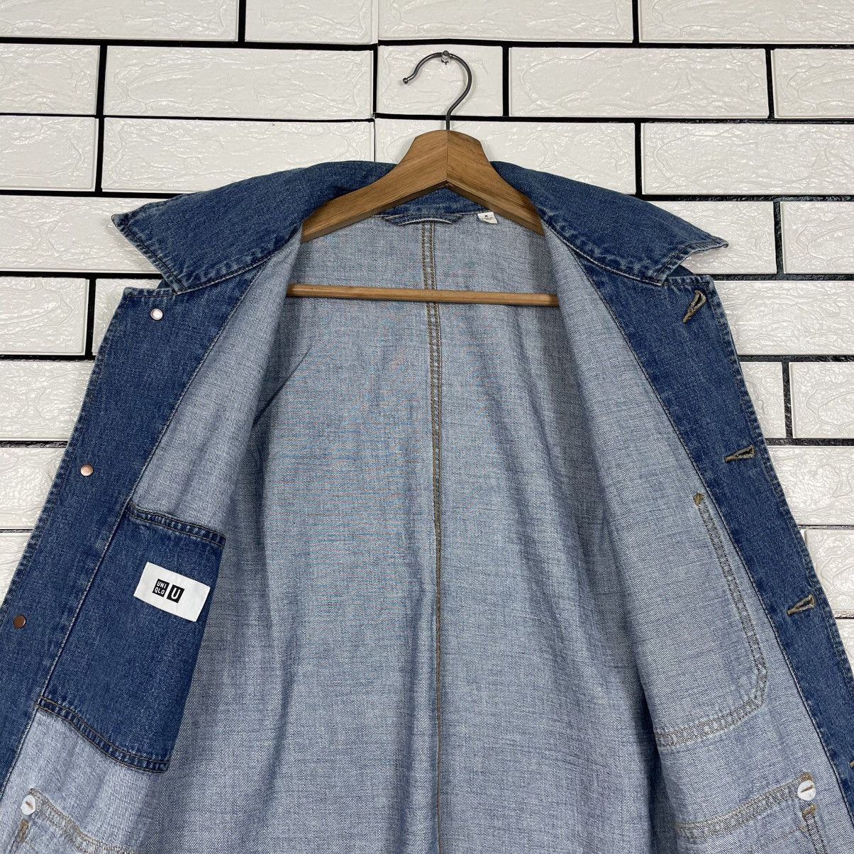 Lemaire × Uniqlo Uniqlo U Lemaire Denim Jacket Size US M / EU 48-50 / 2 - 12 Thumbnail